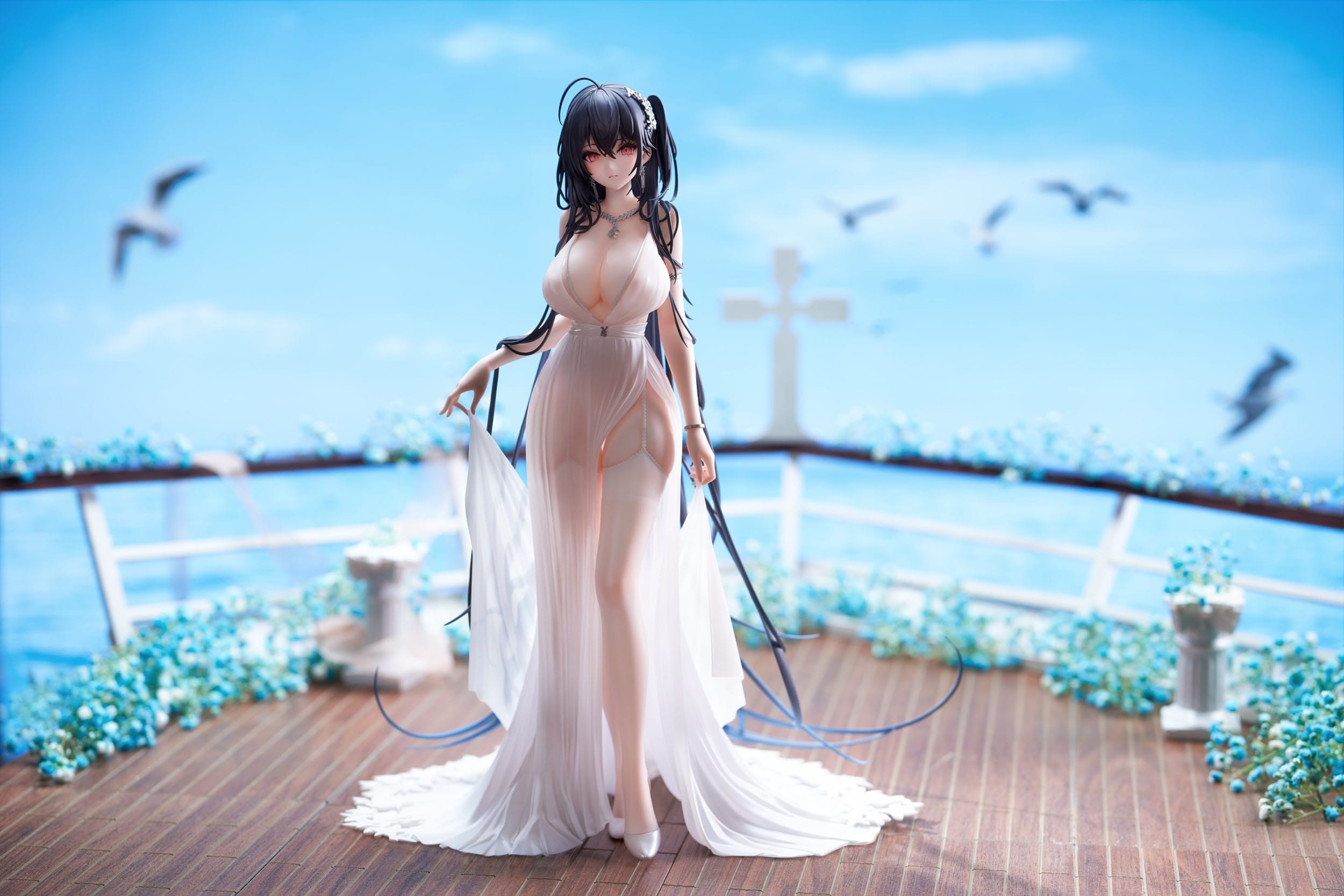 Azur Lane PVC Statue 1/6 Taiho Wedding: Temptation on the Sea Breeze Ver. Deluxe Set of 2 29 cm