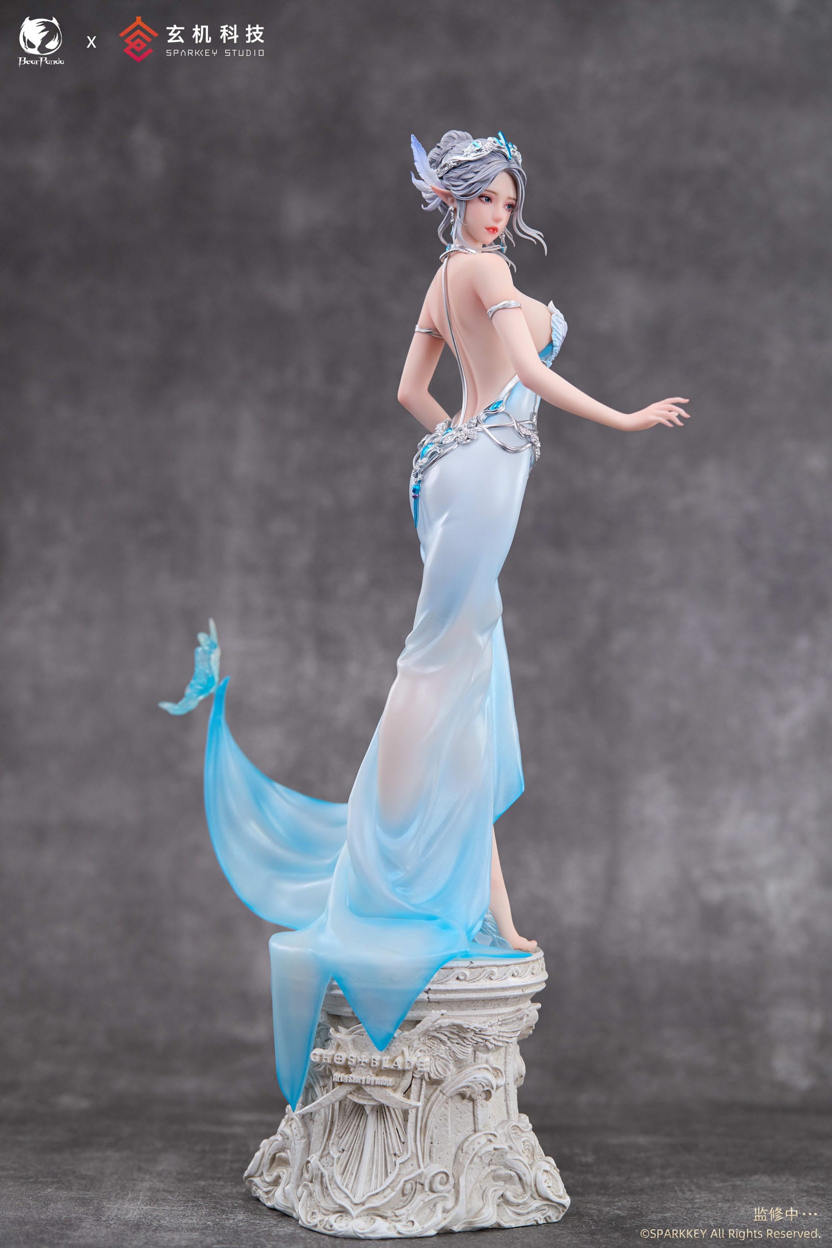 Ghost Blade PVC Statue 1/6 Haiqin Yan & Aeolian Encounter Version ca.40 cm-Set