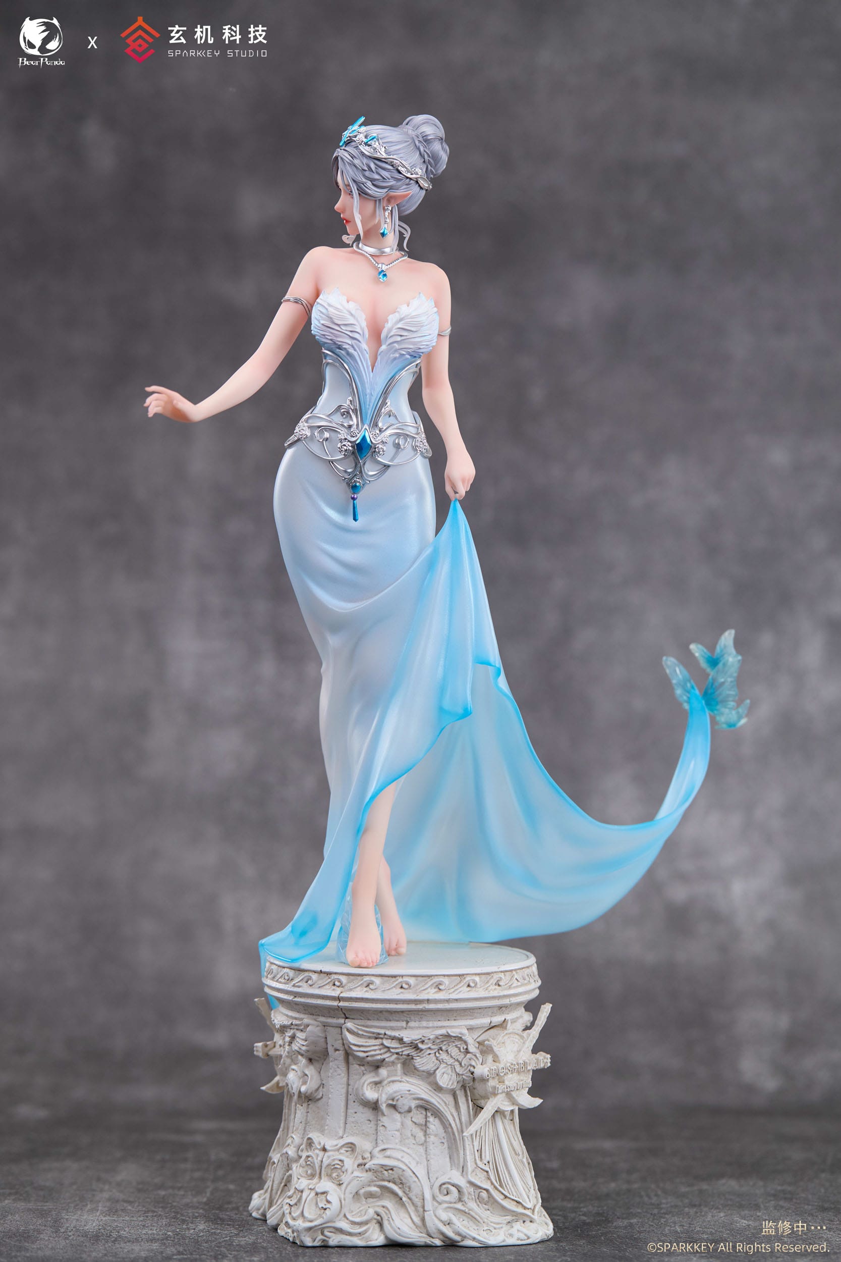 Ghost Blade PVC Statue 1/6 Haiqin Yan & Aeolian Encounter Version ca.40 cm-Set