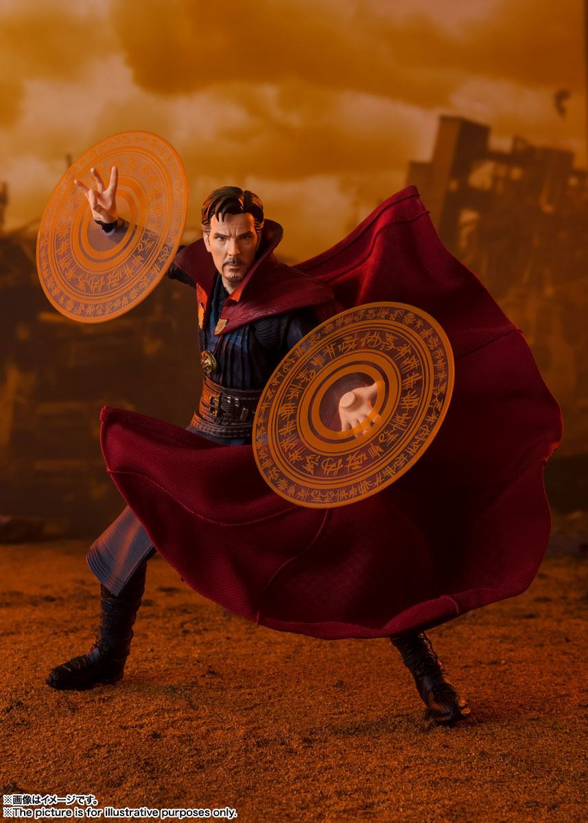 Avengers Infinity War S.H. Figuarts Actionfigur Doctor Strange (Battle on Titan Edition) 15 cm