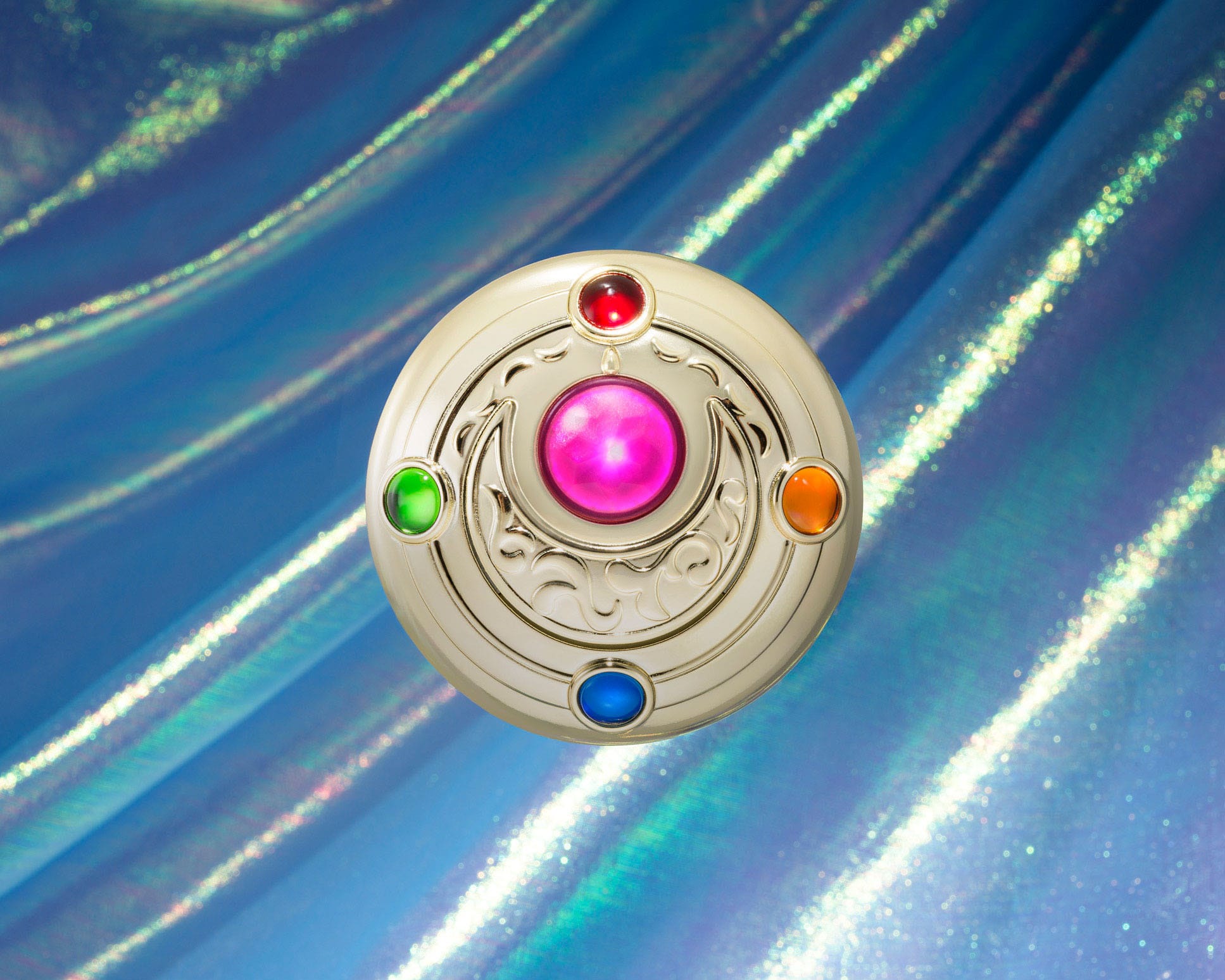 Sailor Moon Proplica Replik Verwandlungsbrosche & Verwandlungsfüller Set Brilliant Color Edition