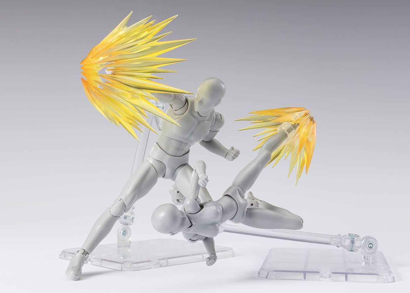 Tamashii Effect Actionfiguren-Zubehör Shock Impact Yellow Ver. for S.H.Figuarts