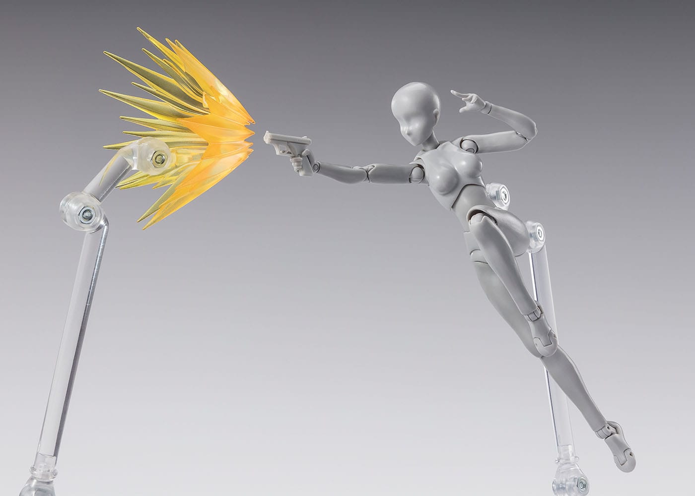 Tamashii Effect Actionfiguren-Zubehör Shock Impact Yellow Ver. for S.H.Figuarts