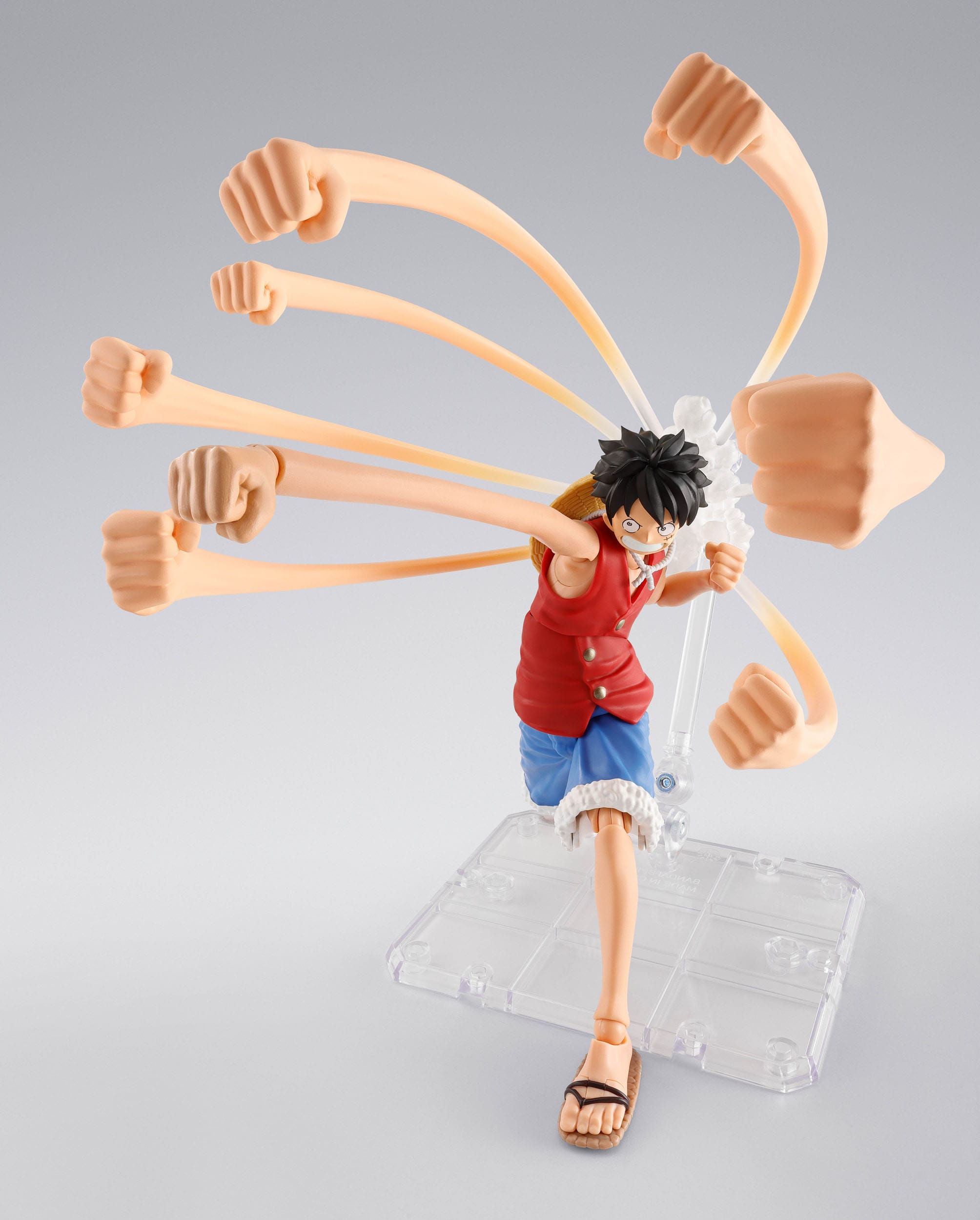 One Piece S.H. Figuarts Zubehör-Set Monkey D. Luffy Romance Dawn Gum-Gum Option Parts Set