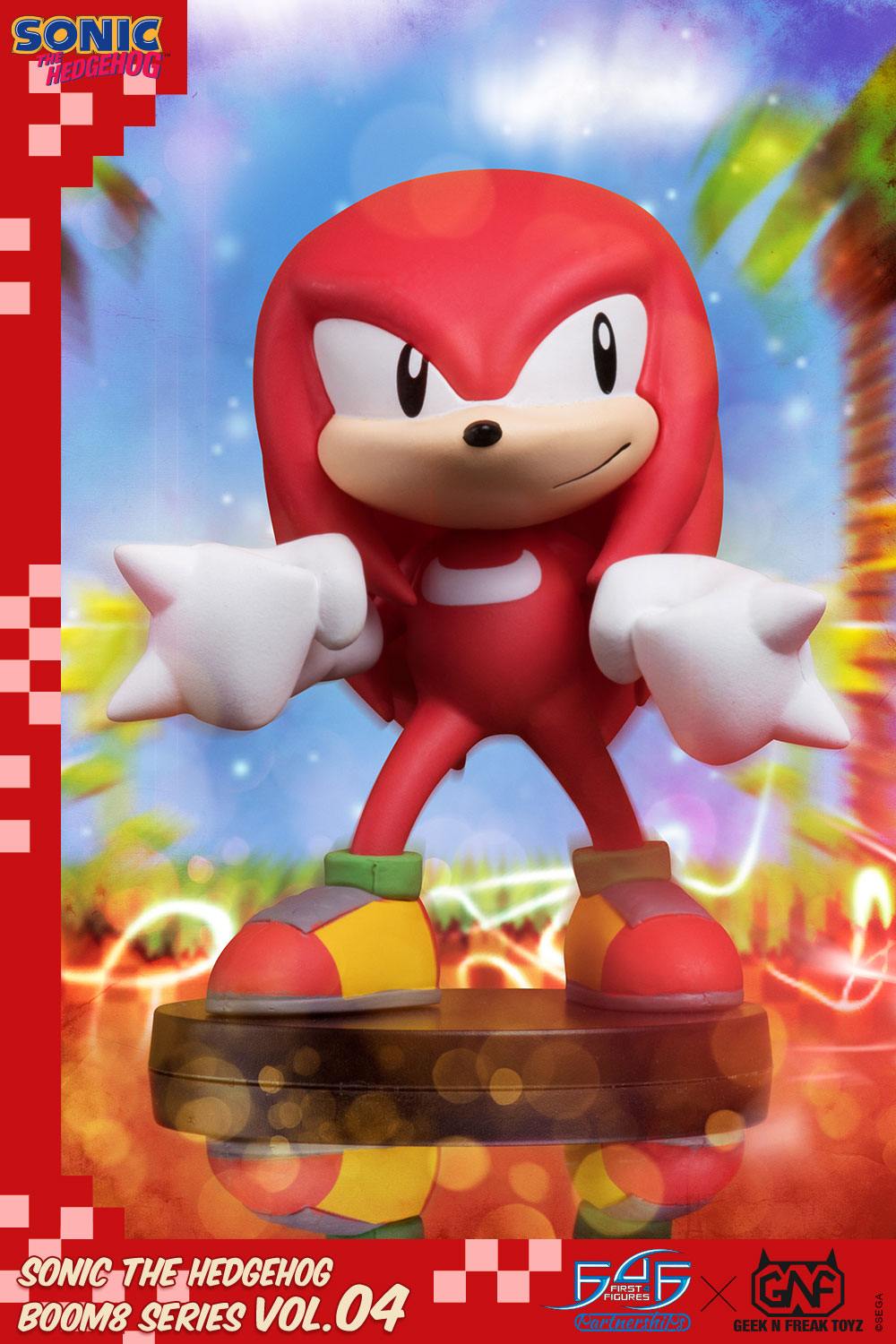Sonic The Hedgehog BOOM8 Series PVC Figur Vol. 04 Knuckles 8 cm