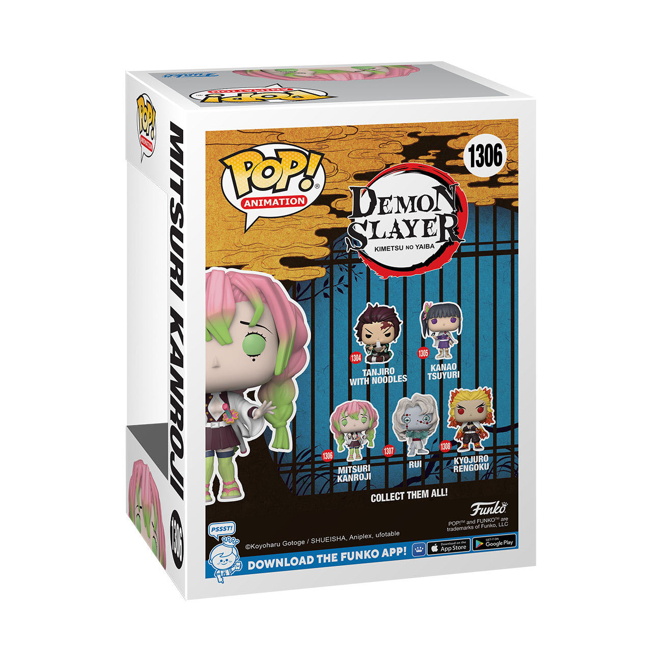 Demon Slayer POP! Animation Vinyl Figur Mitsuri Kanroji 9 cm