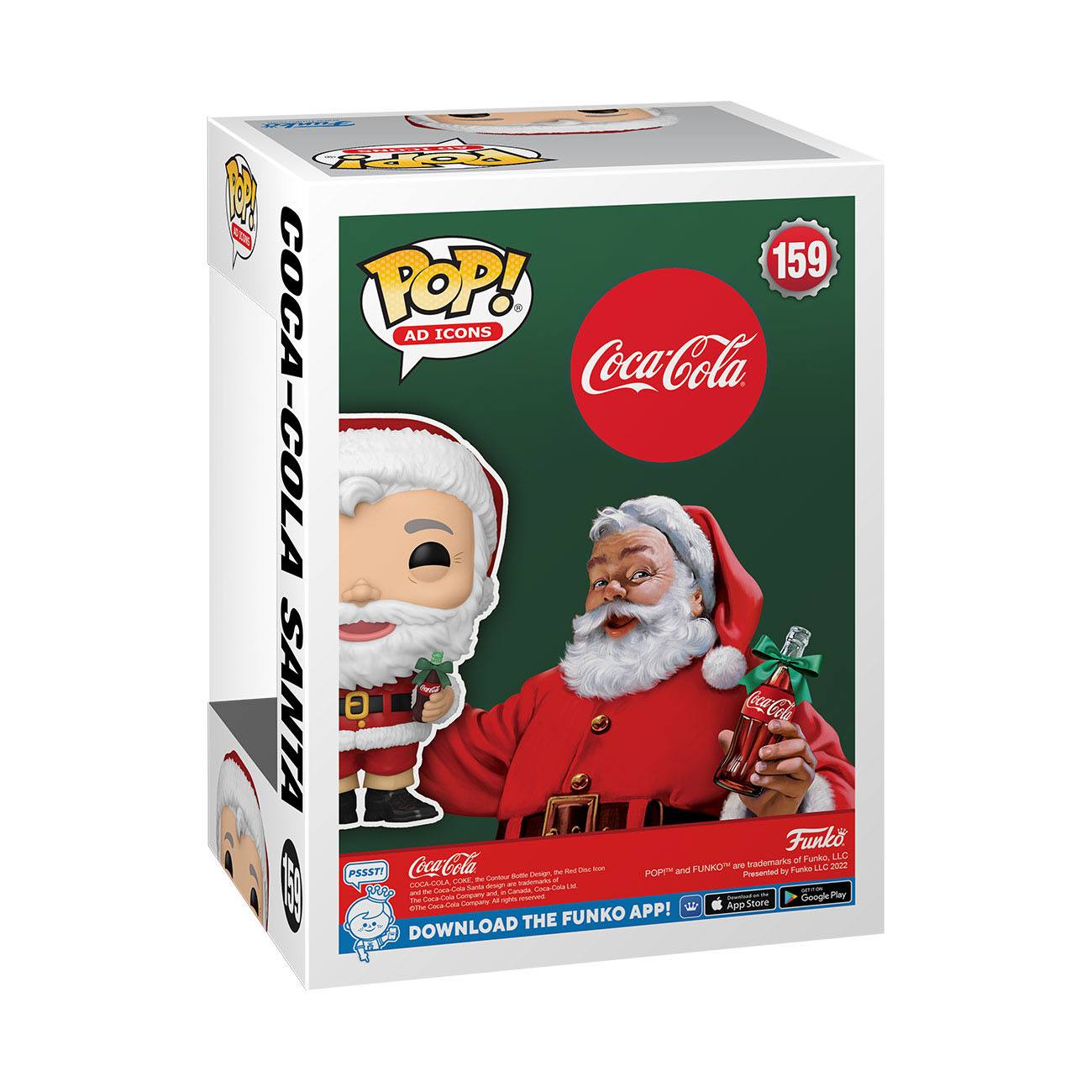 Coca-Cola POP! Ad Icons Vinyl Figur Santa 9 cm