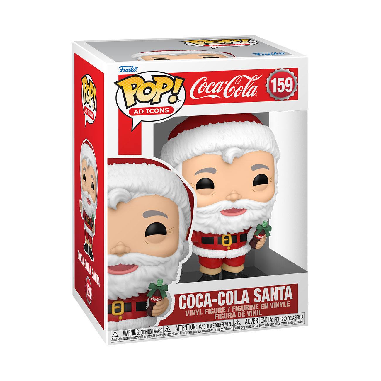 Coca-Cola POP! Ad Icons Vinyl Figur Santa 9 cm