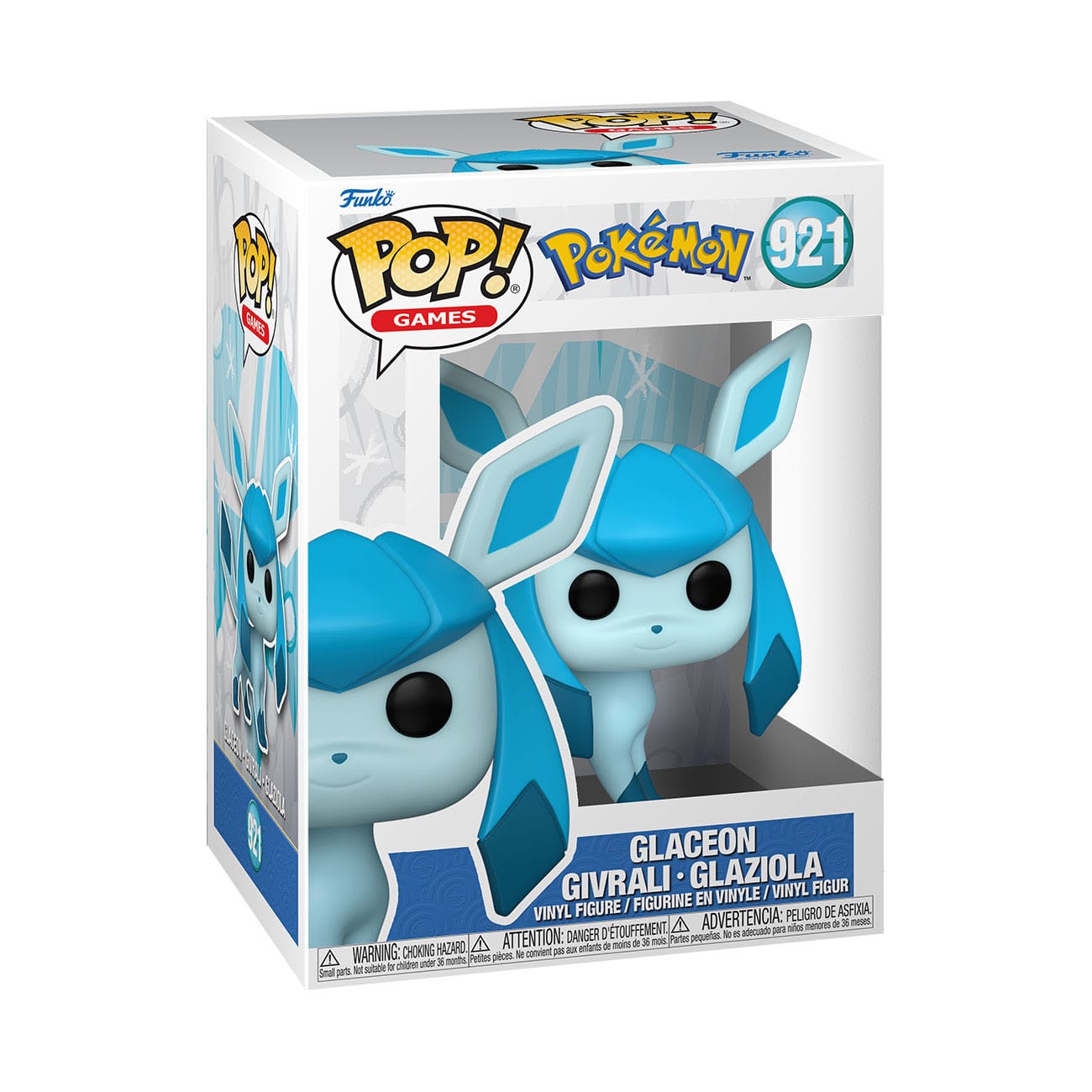 Pokemon POP! Games Vinyl Figur Glaceon (EMEA) 9 cm