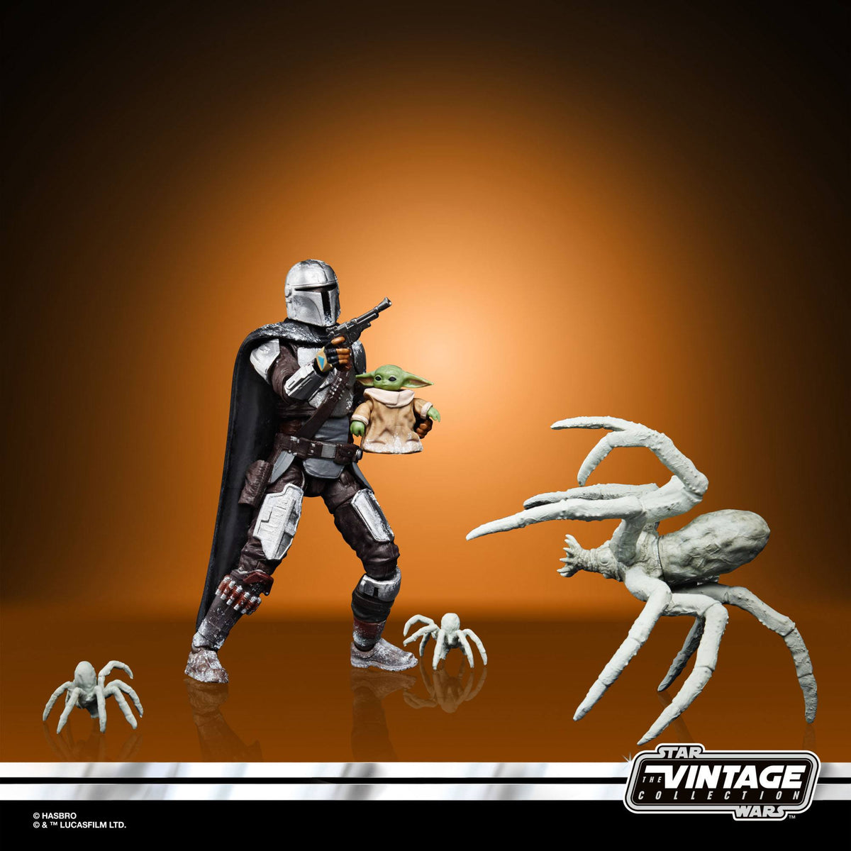 Star Wars: The Mandalorian Vintage Collection Actionfigur 2021 The Mandalorian & Grogu (Maldo Kreis) 10 cm