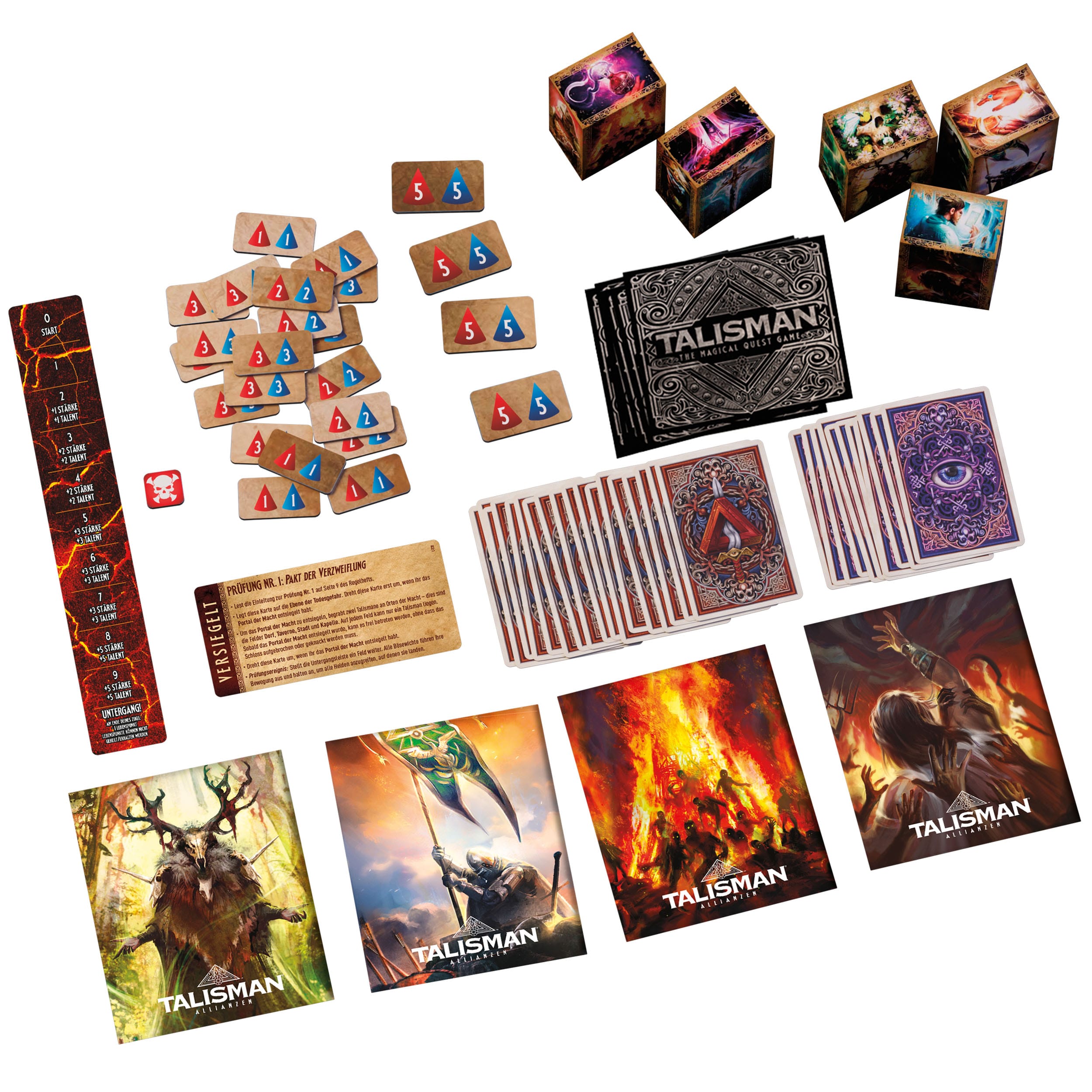 Talisman: Allianzen Brettspiel-Erweiterung Ruf des Schicksals *Deutsche Version*