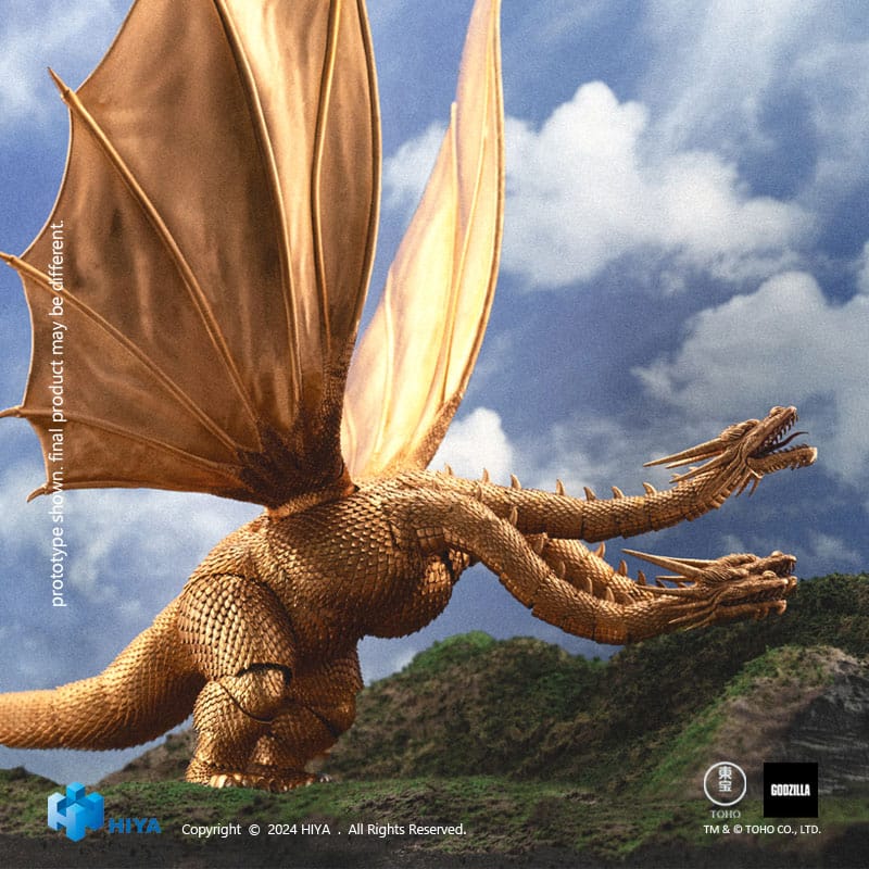 Godzilla Exquisite Basic Actionfigur Godzilla vs King Ghidorah King Ghidorah 25 cm