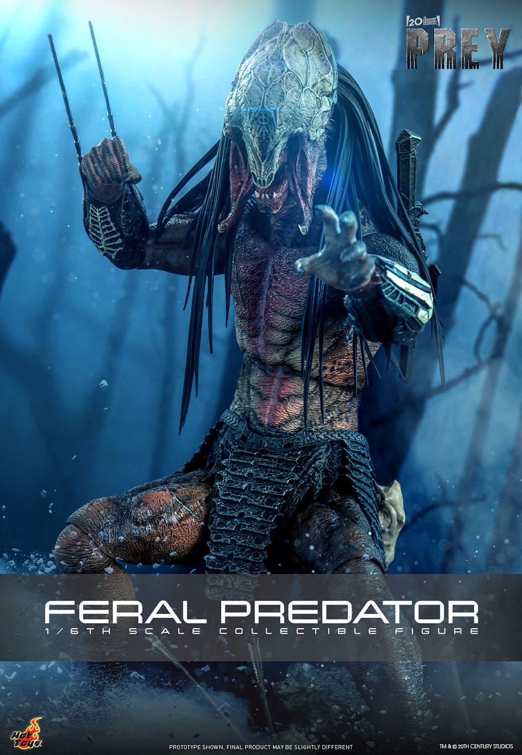 Prey Actionfigur 1/6 Feral Predator 37 cm