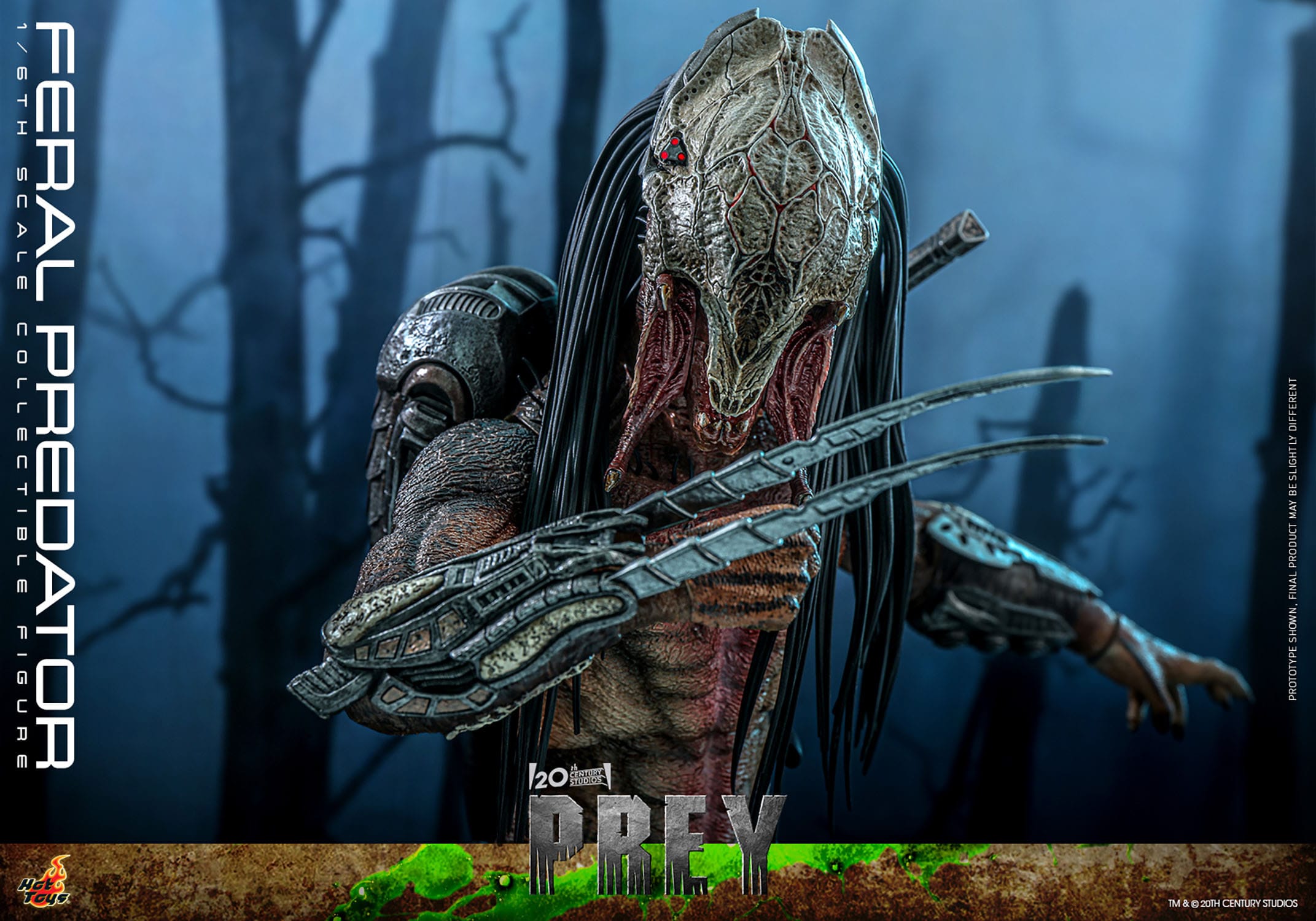 Prey Actionfigur 1/6 Feral Predator 37 cm