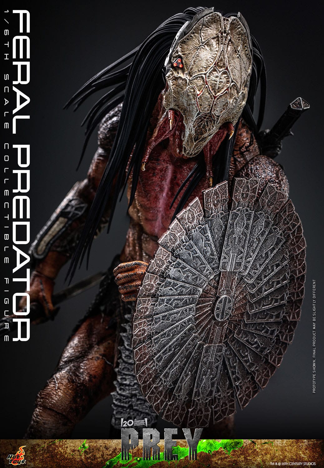 Prey Actionfigur 1/6 Feral Predator 37 cm