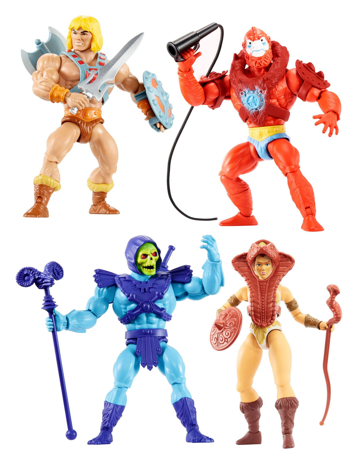 Masters of the Universe Origins Actionfiguren 14 cm 2020 Wave 1 Sortiment (4)