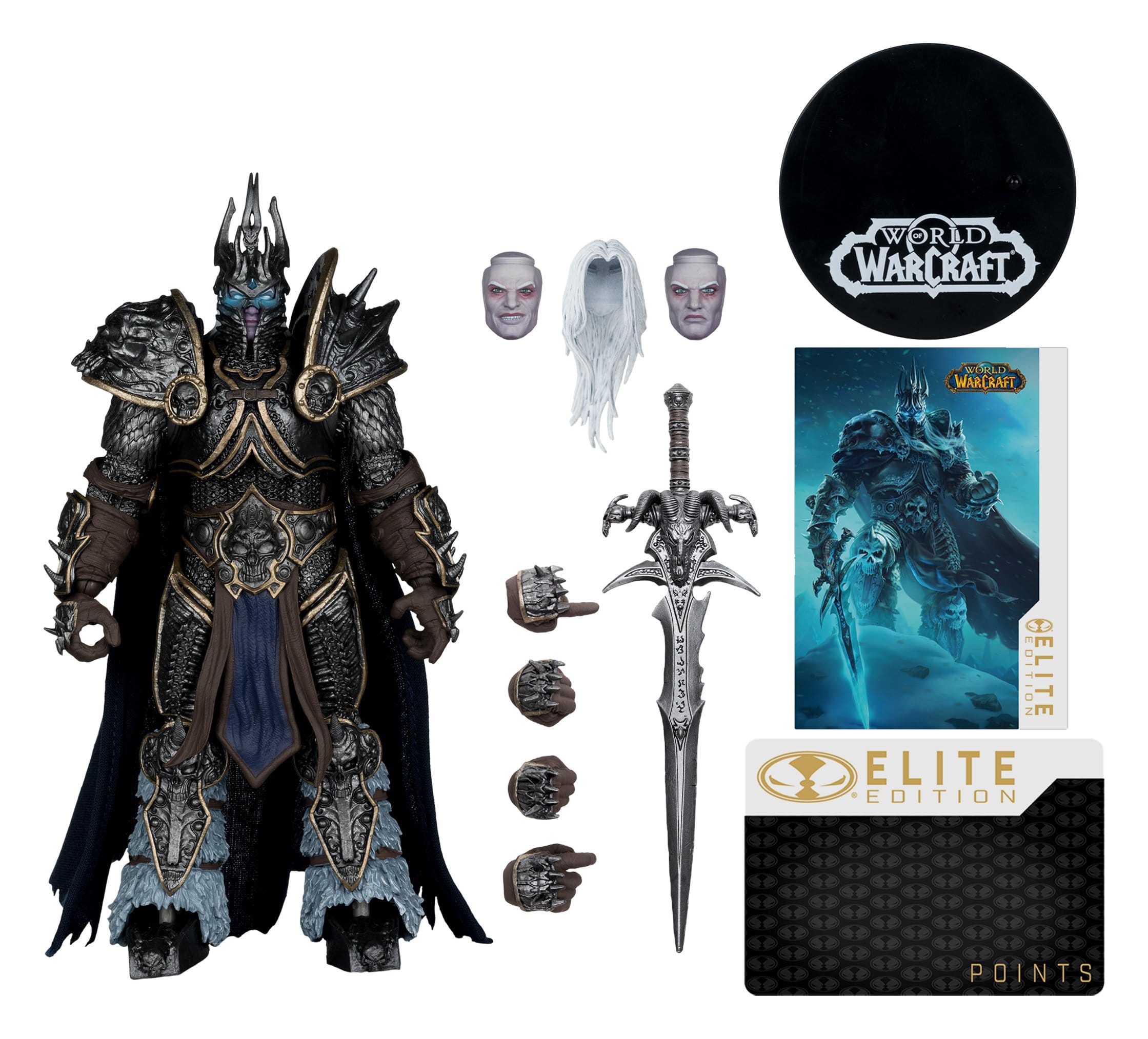 World of Warcraft McFarlane Elite Edition Actionfigur Lich King #09 18 cm