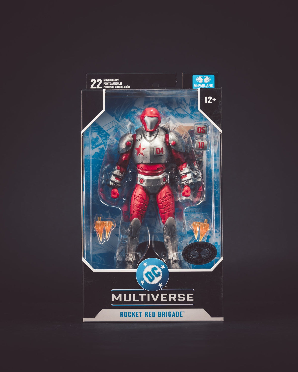Justice League: Generation Lost DC Multiverse Actionfigur Rocket Red Brigade  (Chase) 18 cm