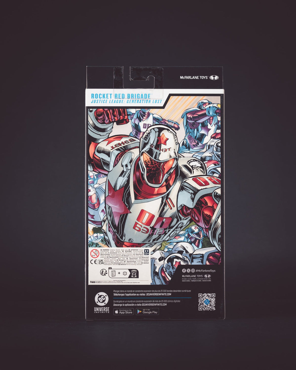Justice League: Generation Lost DC Multiverse Actionfigur Rocket Red Brigade  (Chase) 18 cm