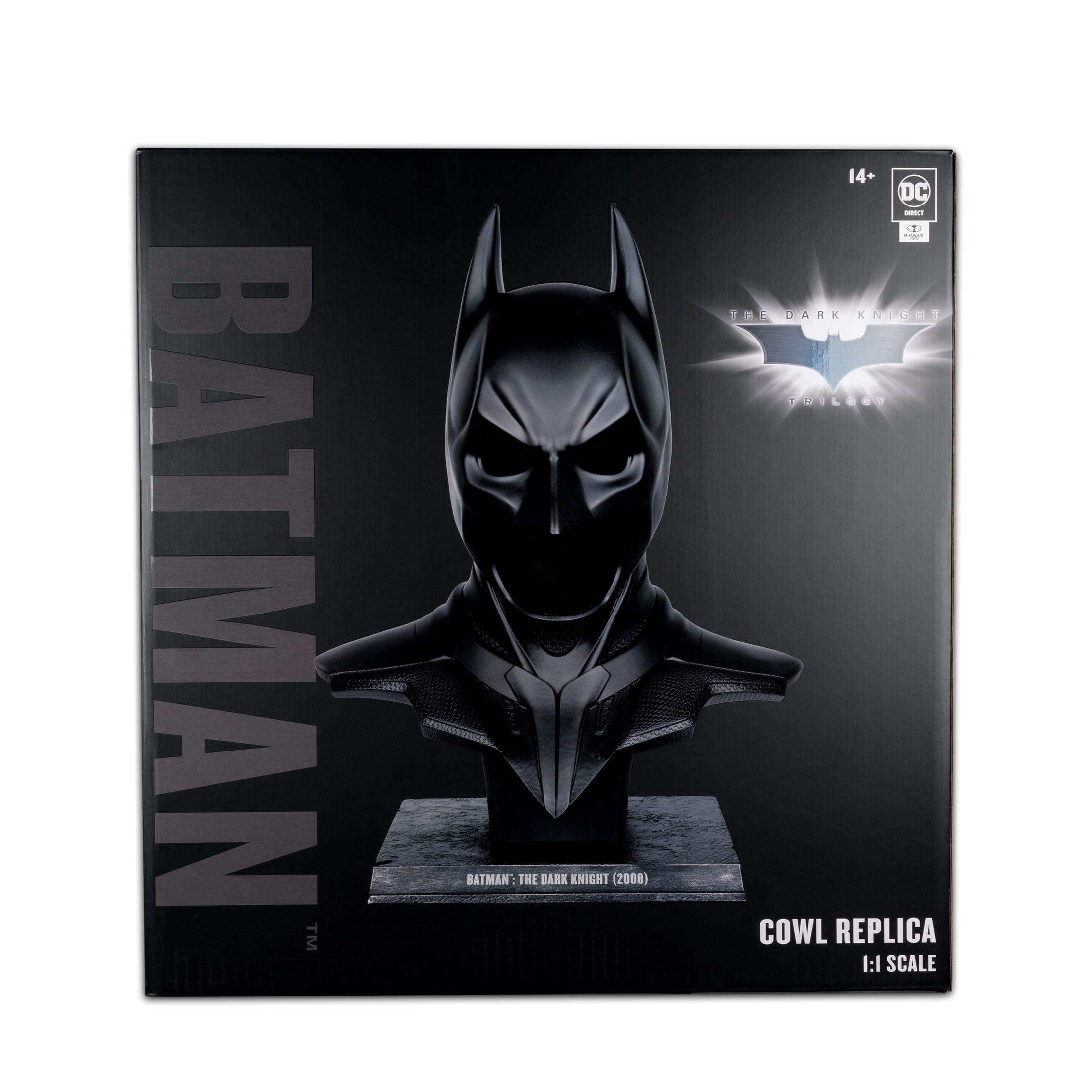The Dark Knight DC Direct Replik 1/1 Batman Maske 54 cm