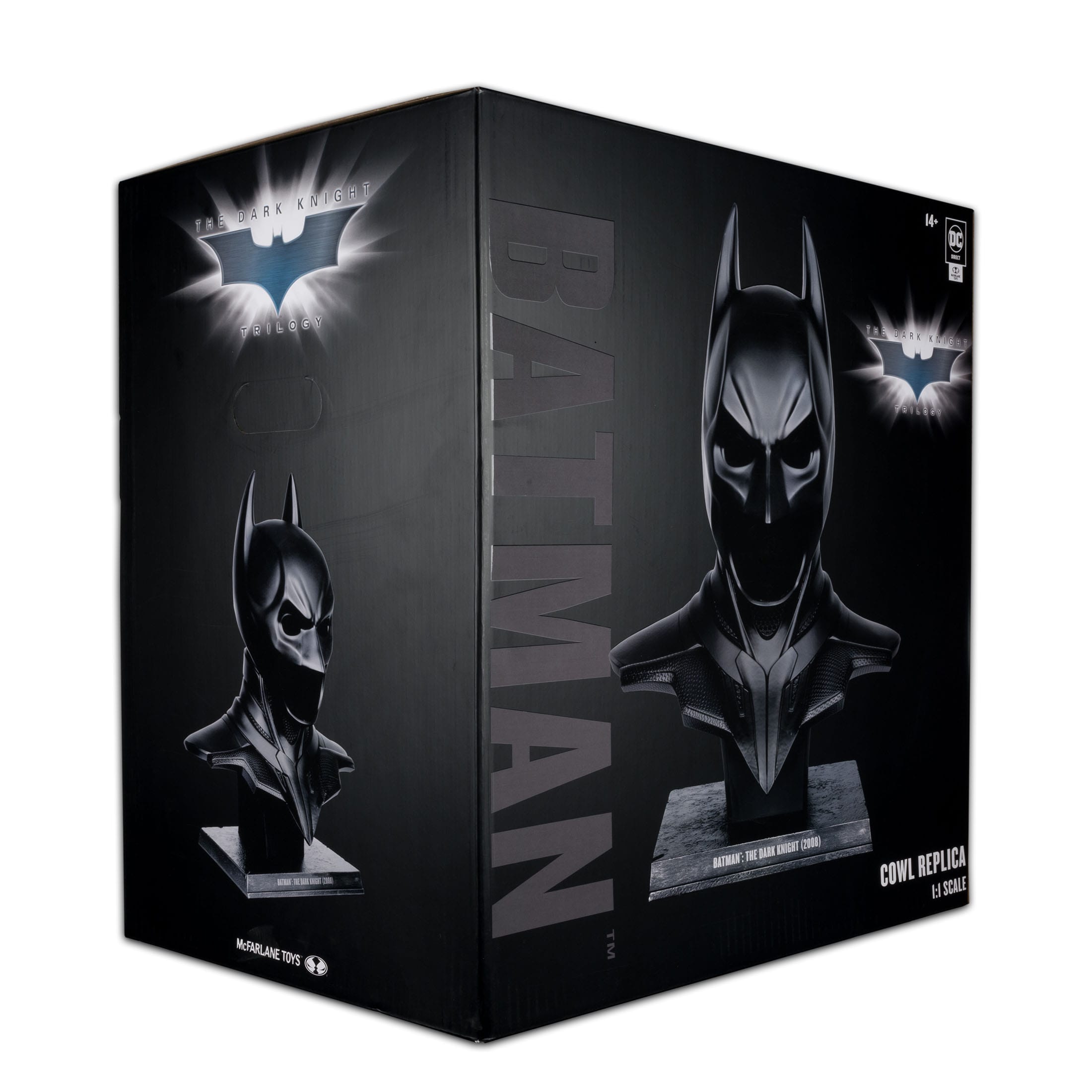 The Dark Knight DC Direct Replik 1/1 Batman Maske 54 cm