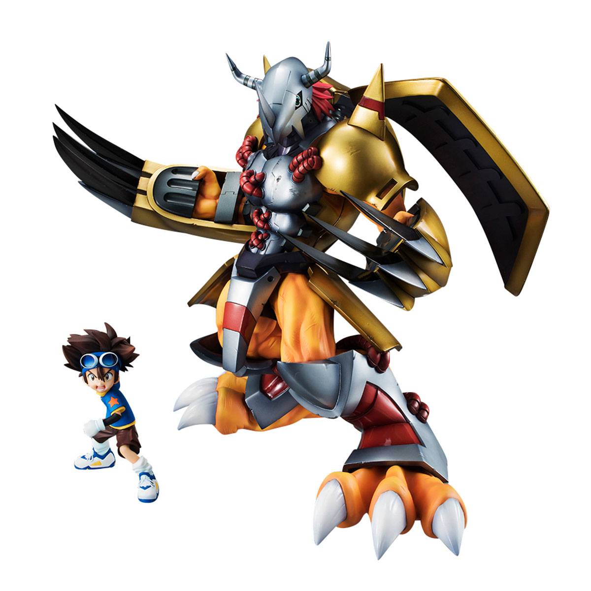 Digimon Adventure G.E.M. Serie PVC Statue Wargreymon & Tai 25 cm (2023)
