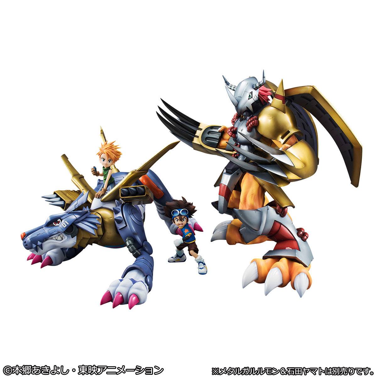 Digimon Adventure G.E.M. Serie PVC Statue Wargreymon & Tai 25 cm (2023)