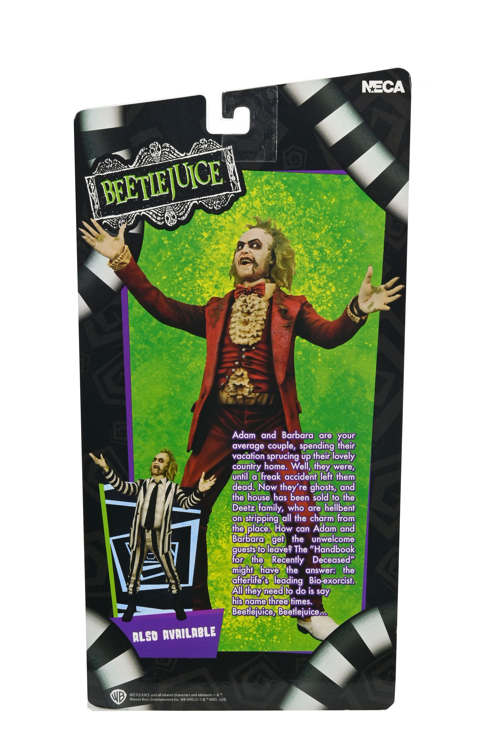 Beetlejuice 1988 Actionfigur Beetlejuice Red Tuxedo 18 cm