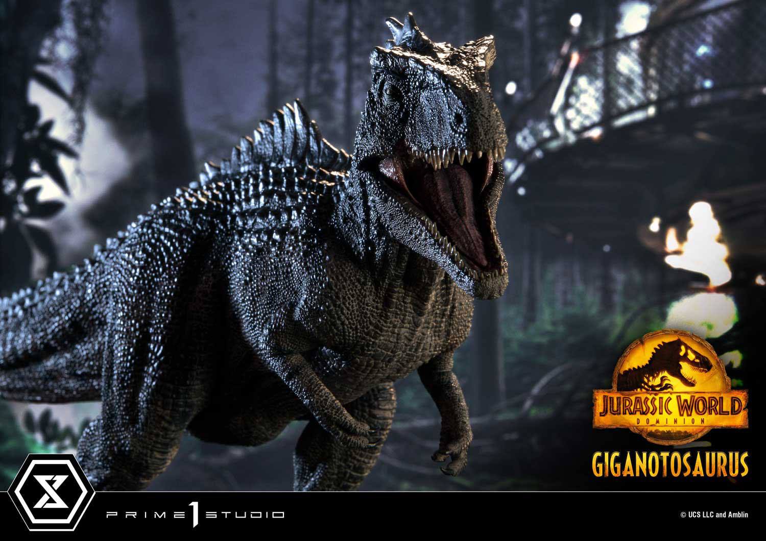 Jurassic World: Ein neues Zeitalter Prime Collectibles Statue 1/38 Giganotosaurus Toy Version 22 cm