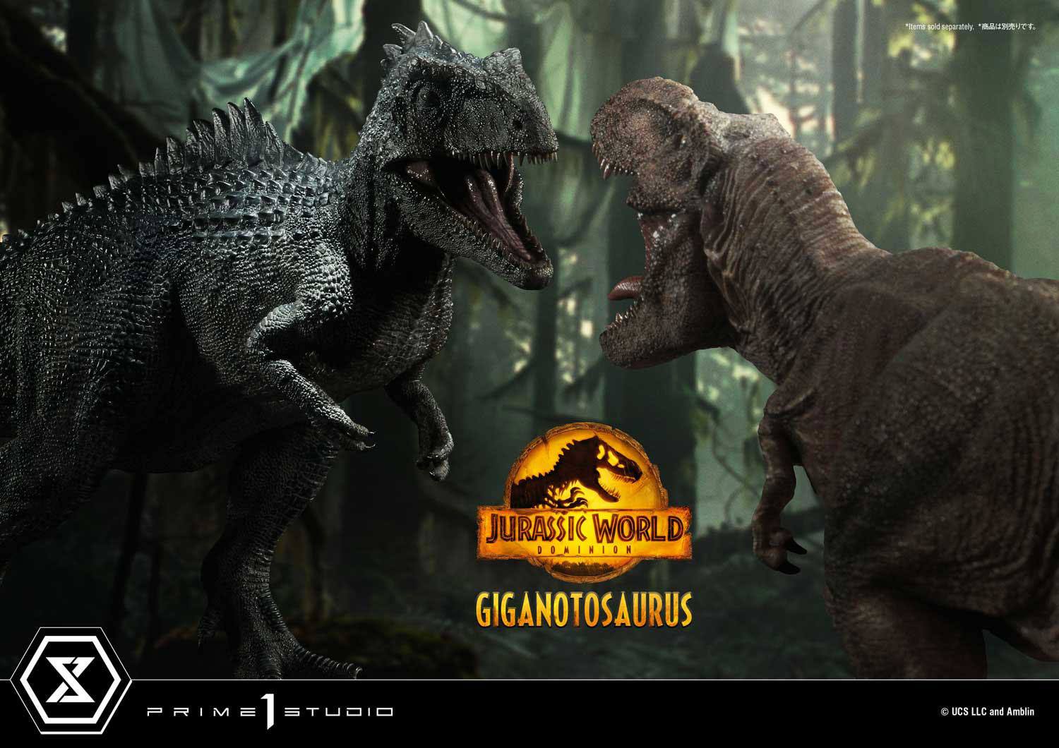 Jurassic World: Ein neues Zeitalter Prime Collectibles Statue 1/38 Giganotosaurus Toy Version 22 cm