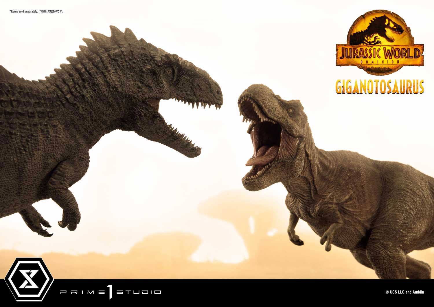 Jurassic World: Ein neues Zeitalter Prime Collectibles Statue 1/38 Giganotosaurus Toy Version 22 cm