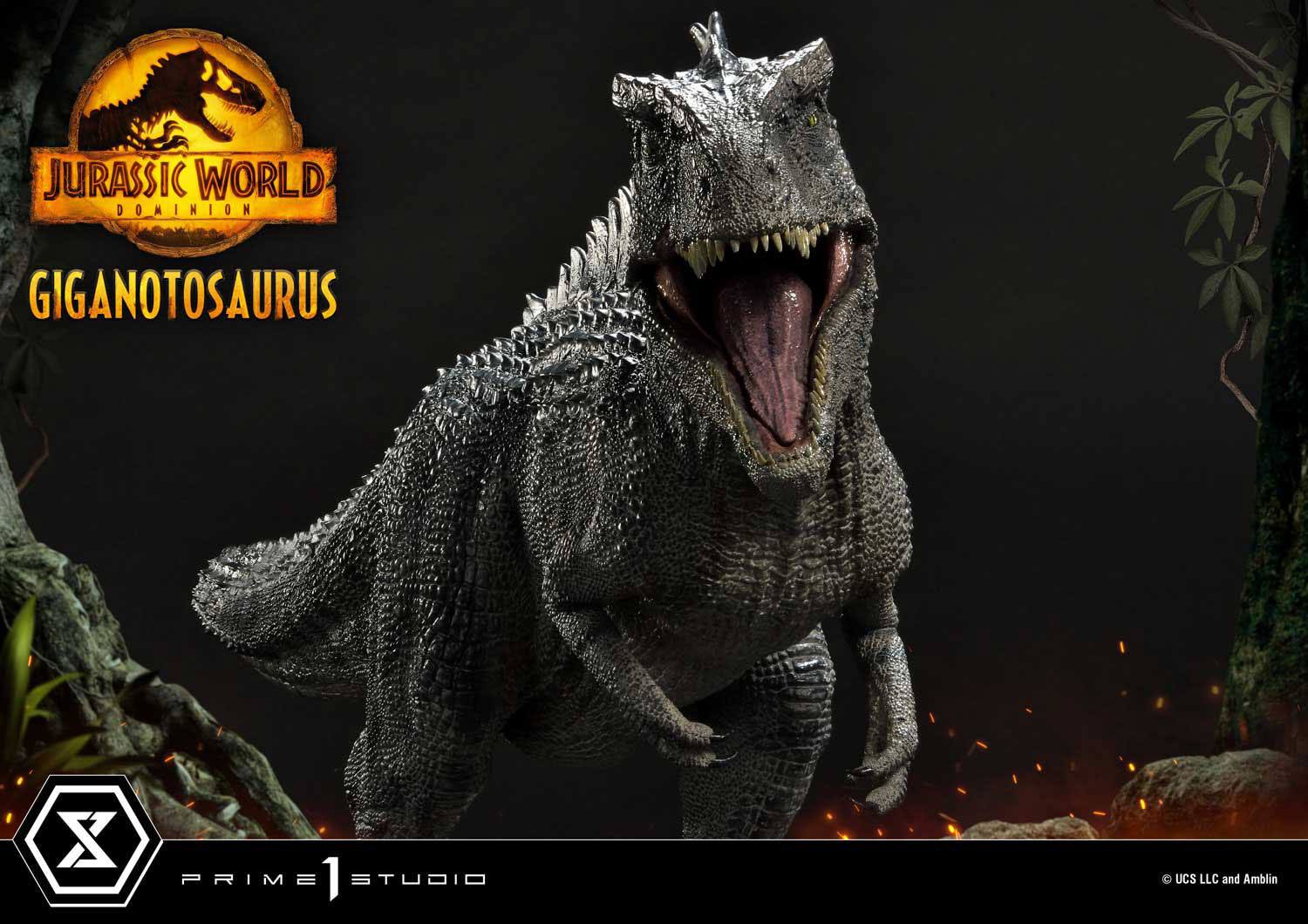 Jurassic World: Ein neues Zeitalter Prime Collectibles Statue 1/38 Giganotosaurus Toy Version 22 cm
