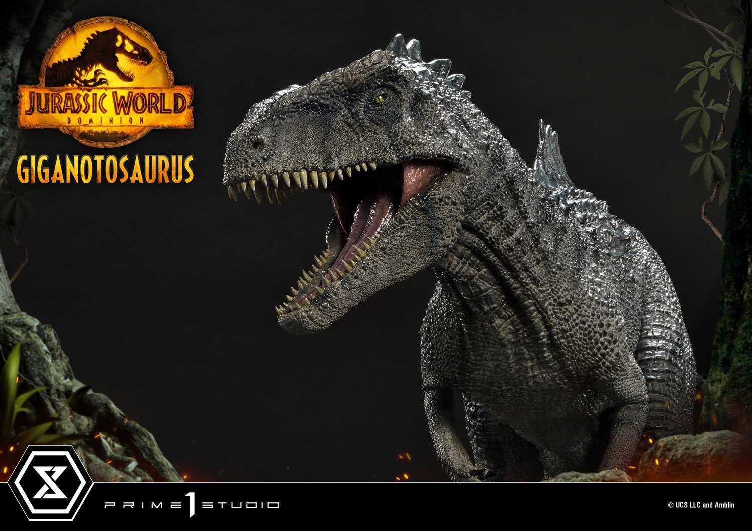 Jurassic World: Ein neues Zeitalter Prime Collectibles Statue 1/38 Giganotosaurus Toy Version 22 cm