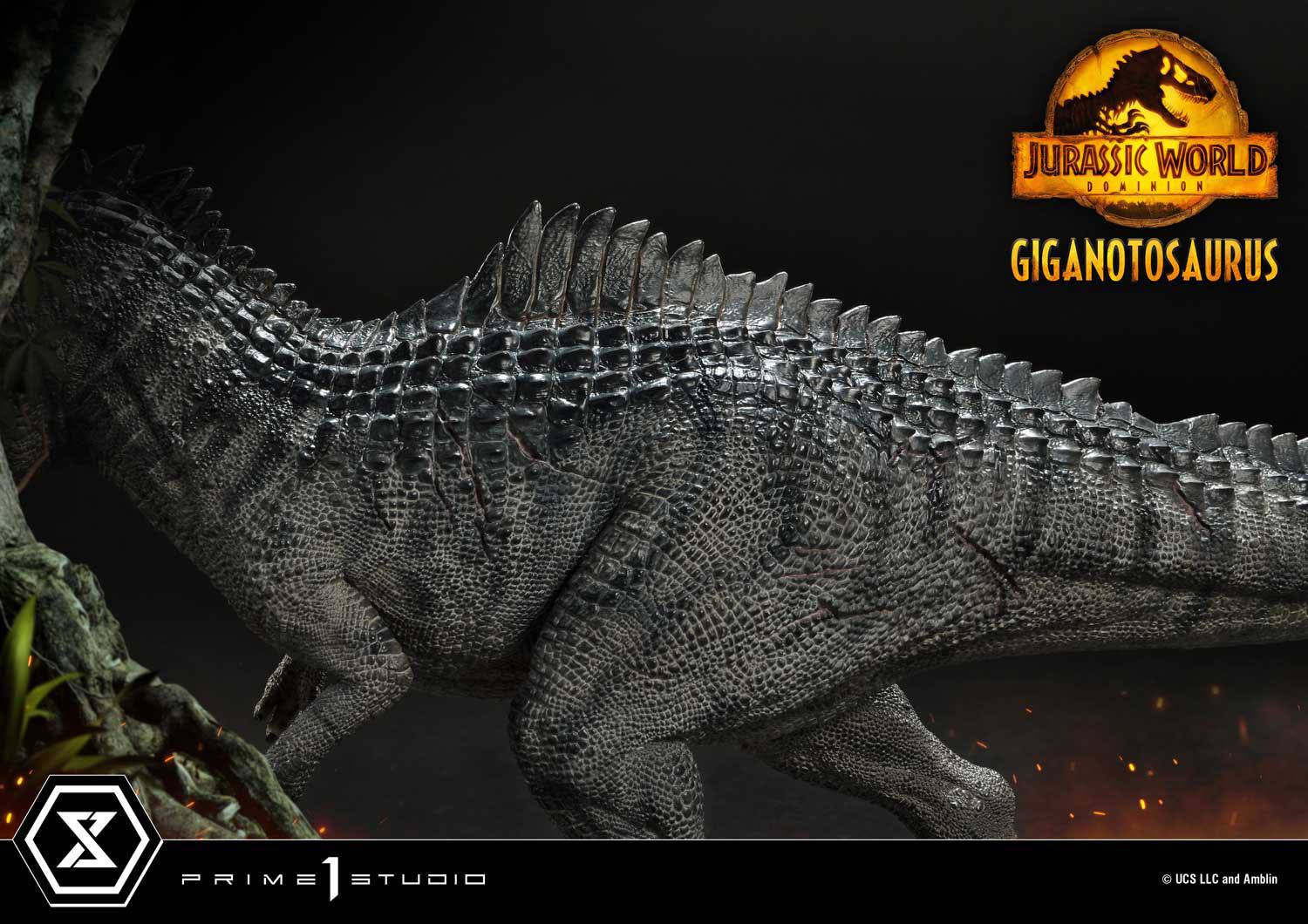 Jurassic World: Ein neues Zeitalter Prime Collectibles Statue 1/38 Giganotosaurus Toy Version 22 cm