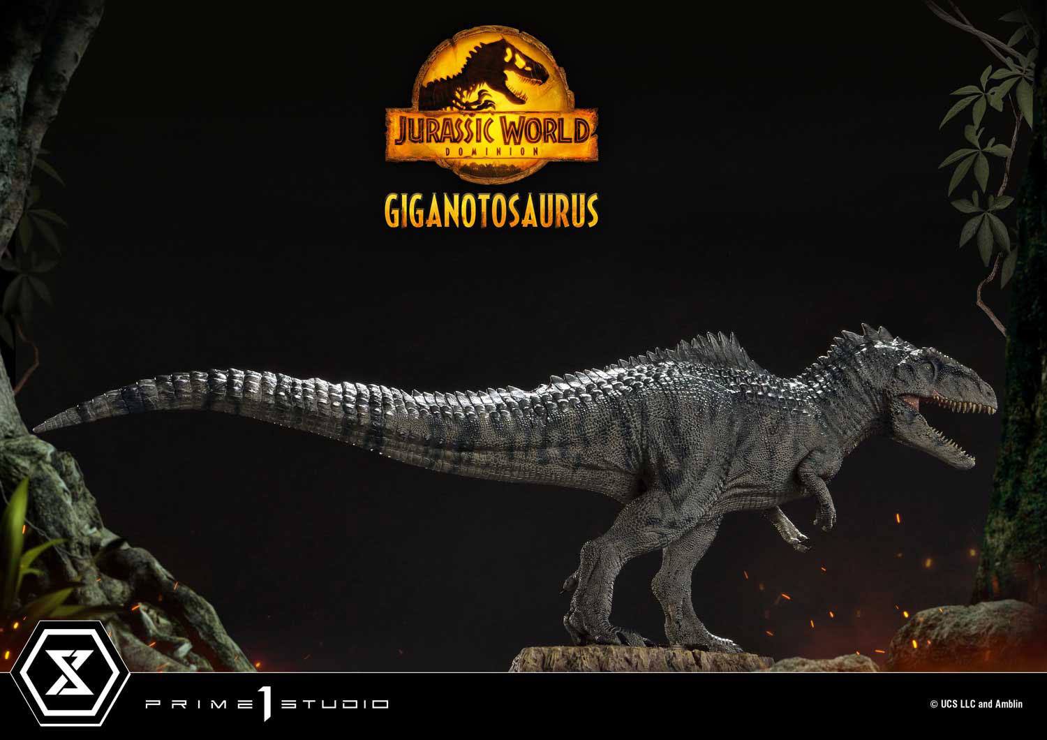 Jurassic World: Ein neues Zeitalter Prime Collectibles Statue 1/38 Giganotosaurus Toy Version 22 cm