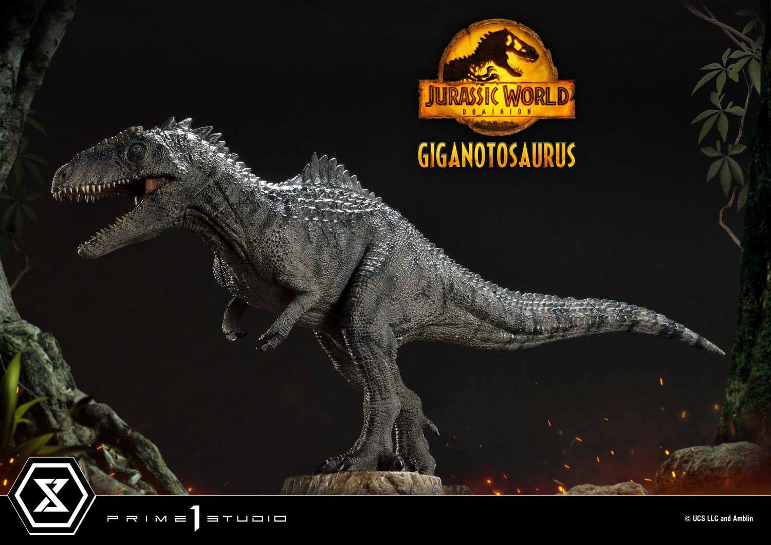 Jurassic World: Ein neues Zeitalter Prime Collectibles Statue 1/38 Giganotosaurus Toy Version 22 cm