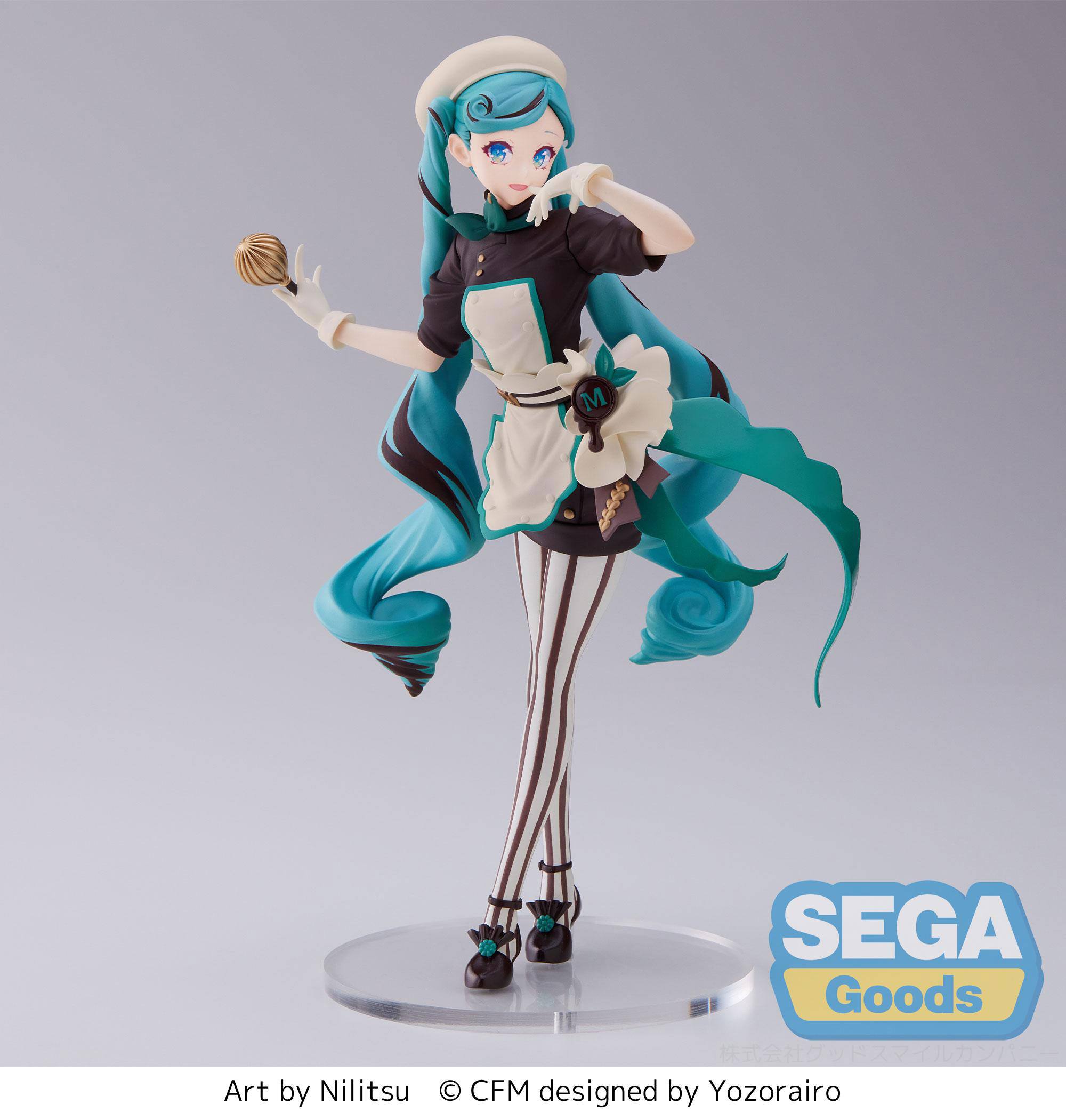 Hatsune Miku Luminasta PVC Statue Hatsune Miku - Bitter Patissier 21 cm