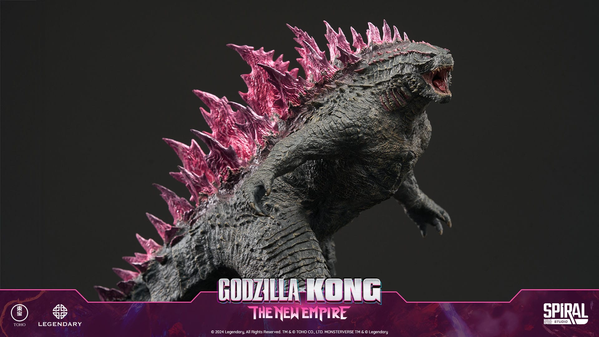 Godzilla Hall of Fame PVC Statue Godzilla 2024 Evolved Form (Heat Ray Version) 27 cm