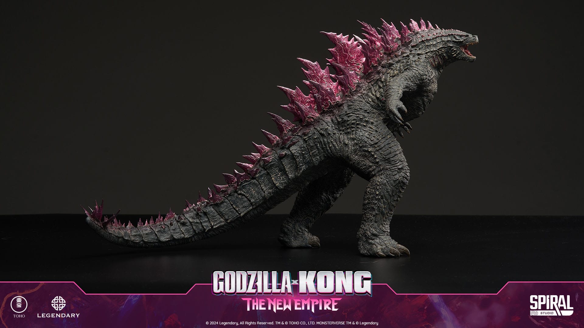 Godzilla Hall of Fame PVC Statue Godzilla 2024 Evolved Form (Heat Ray Version) 27 cm