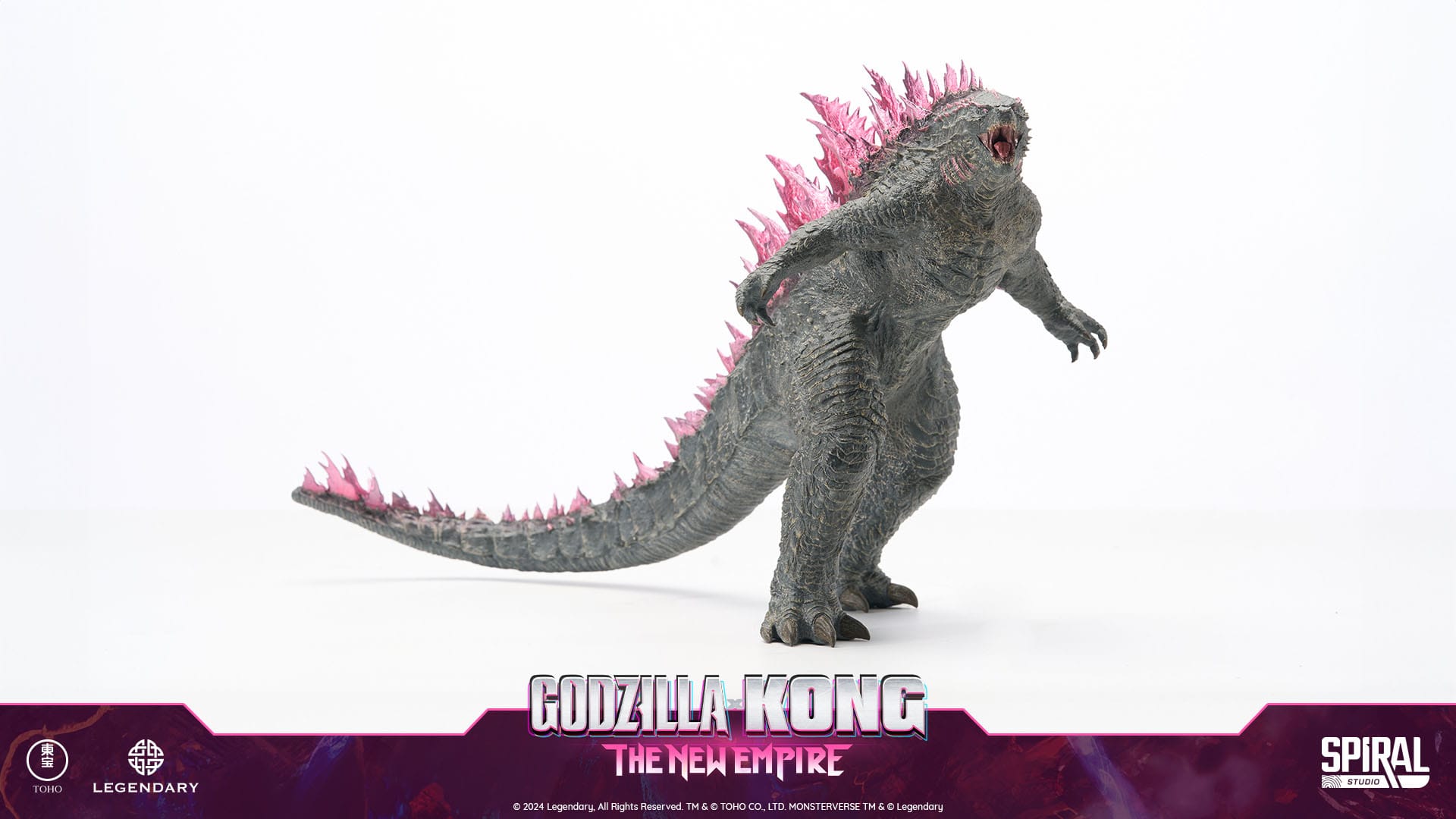Godzilla Hall of Fame PVC Statue Godzilla 2024 Evolved Form (Heat Ray Version) 27 cm