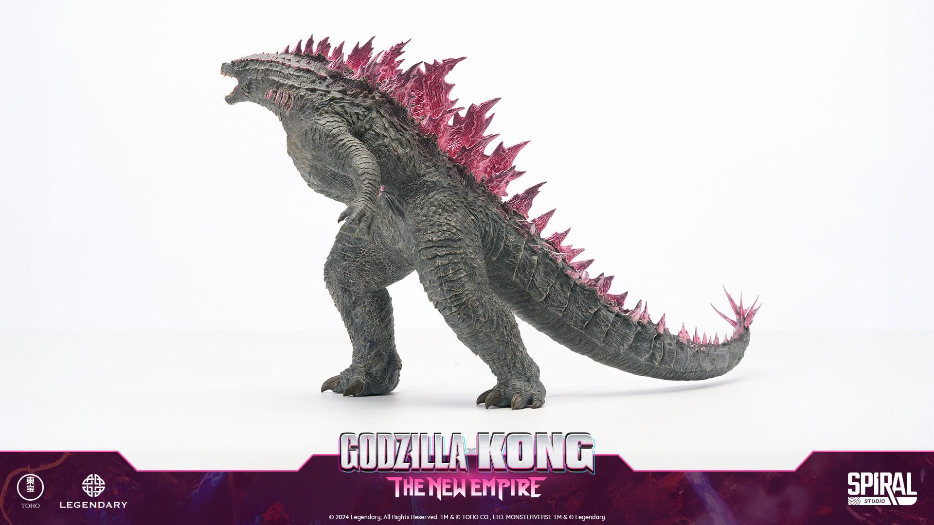 Godzilla Hall of Fame PVC Statue Godzilla 2024 Evolved Form (Heat Ray Version) 27 cm