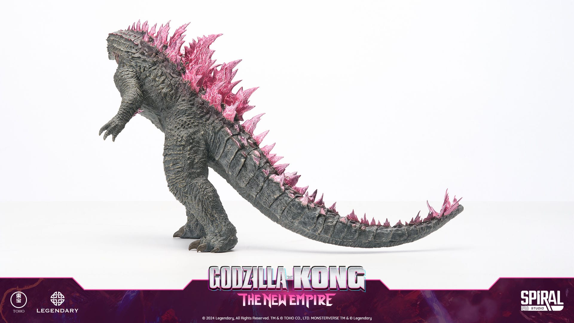 Godzilla Hall of Fame PVC Statue Godzilla 2024 Evolved Form (Heat Ray Version) 27 cm