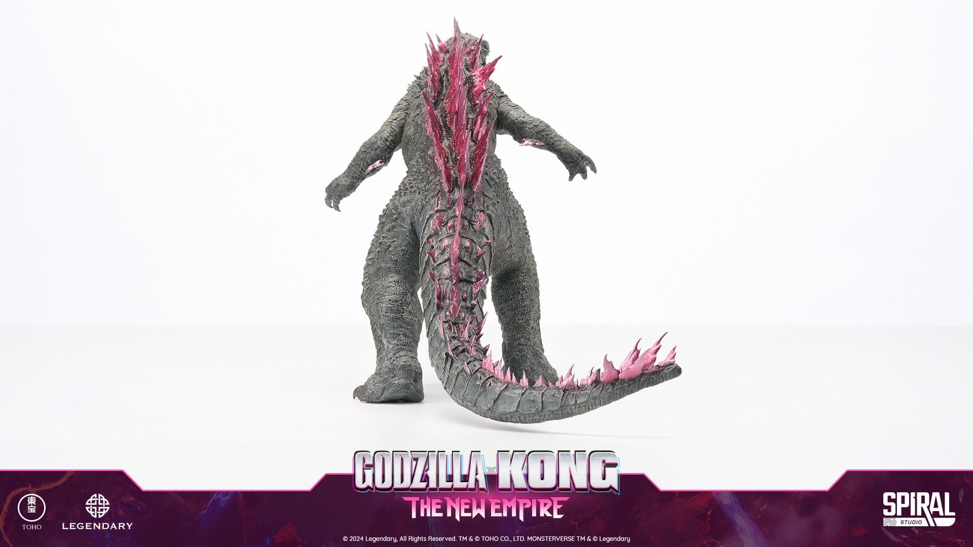 Godzilla Hall of Fame PVC Statue Godzilla 2024 Evolved Form (Heat Ray Version) 27 cm