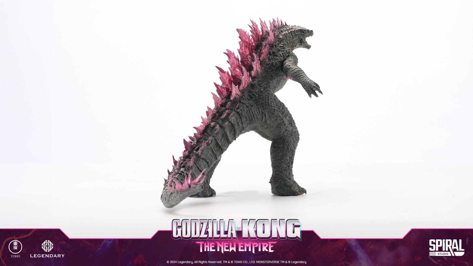 Godzilla Hall of Fame PVC Statue Godzilla 2024 Evolved Form (Heat Ray Version) 27 cm