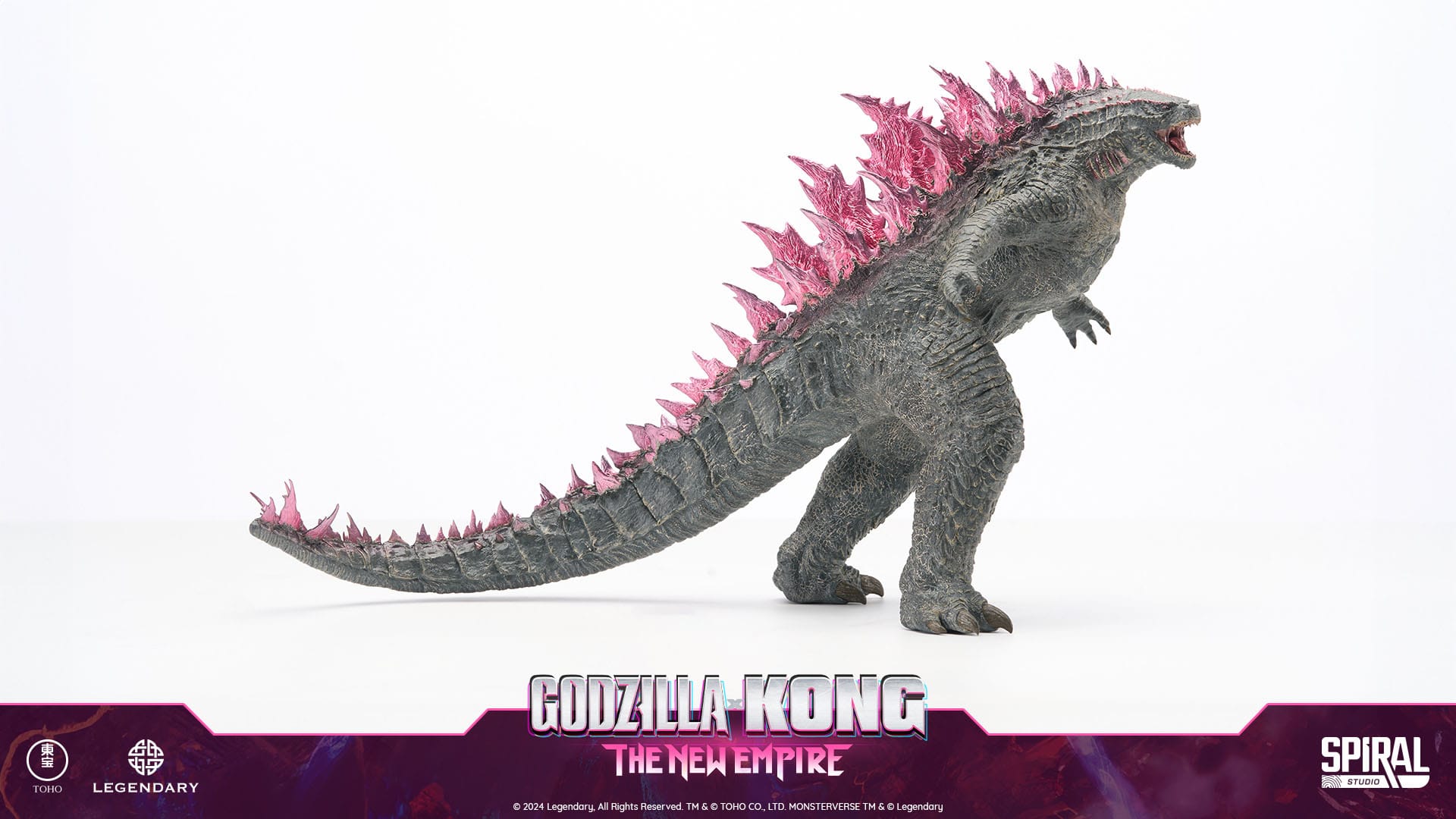 Godzilla Hall of Fame PVC Statue Godzilla 2024 Evolved Form (Heat Ray Version) 27 cm