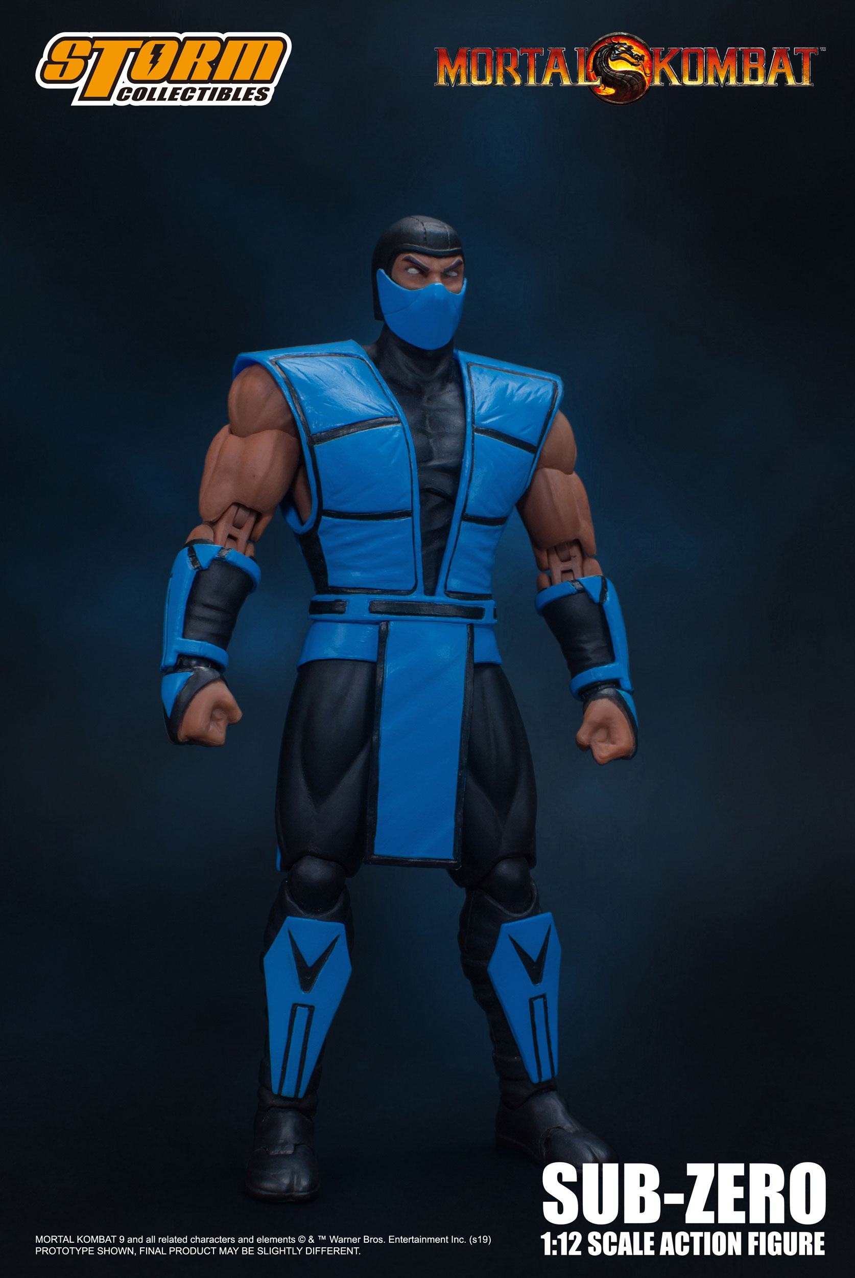 Mortal Kombat Actionfigur 1/12 Sub-Zero 16 cm