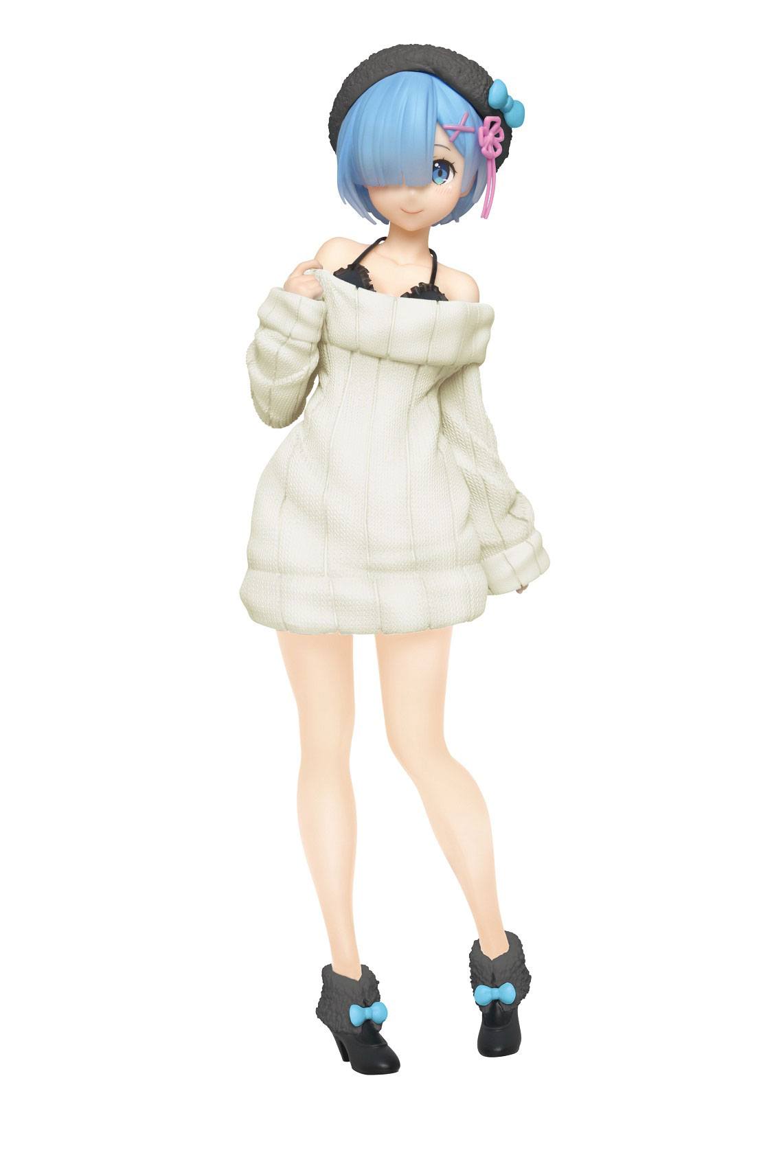 Re:Zero Precious PVC Statue Rem Knit Dress Ver. Renewal 23 cm