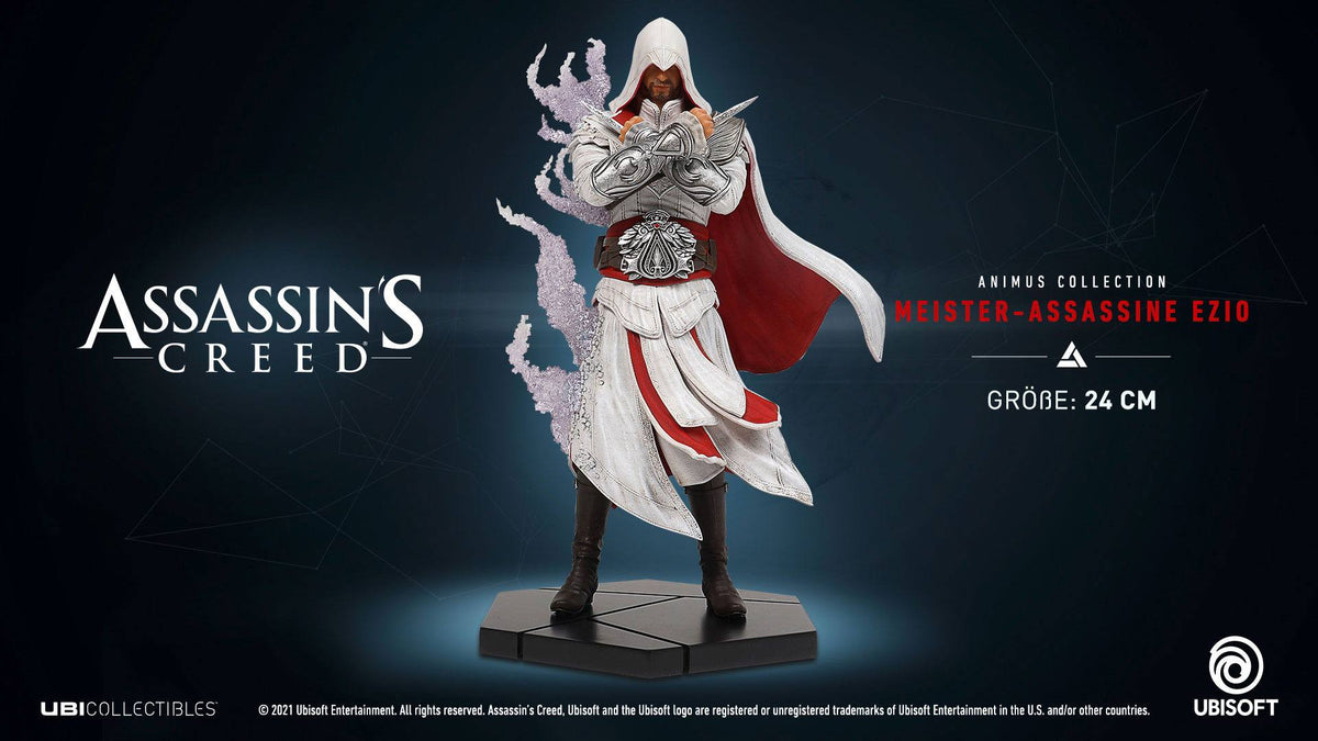 Assassin's Creed Brotherhood Animus Collection PVC Statue Meister-Assassine Ezio 25 cm