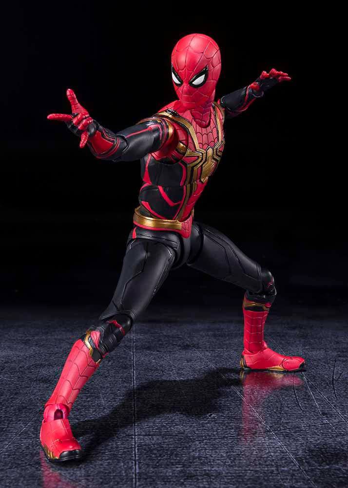 Spider-Man: No Way Home S.H. Figuarts Actionfigur Spider-Man (Integrated Suit) Final Battle Edition 15 cm