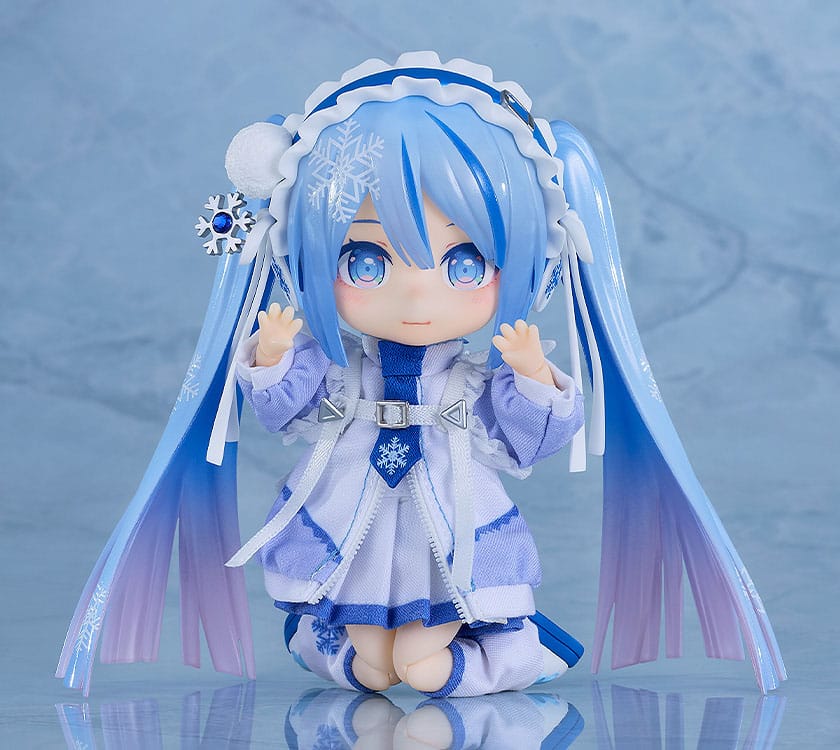 Character Vocal Series 01: Hatsune Miku Nendoroid Doll Actionfigur Snow Miku: Yukiiro Pop Ver. 14 cm